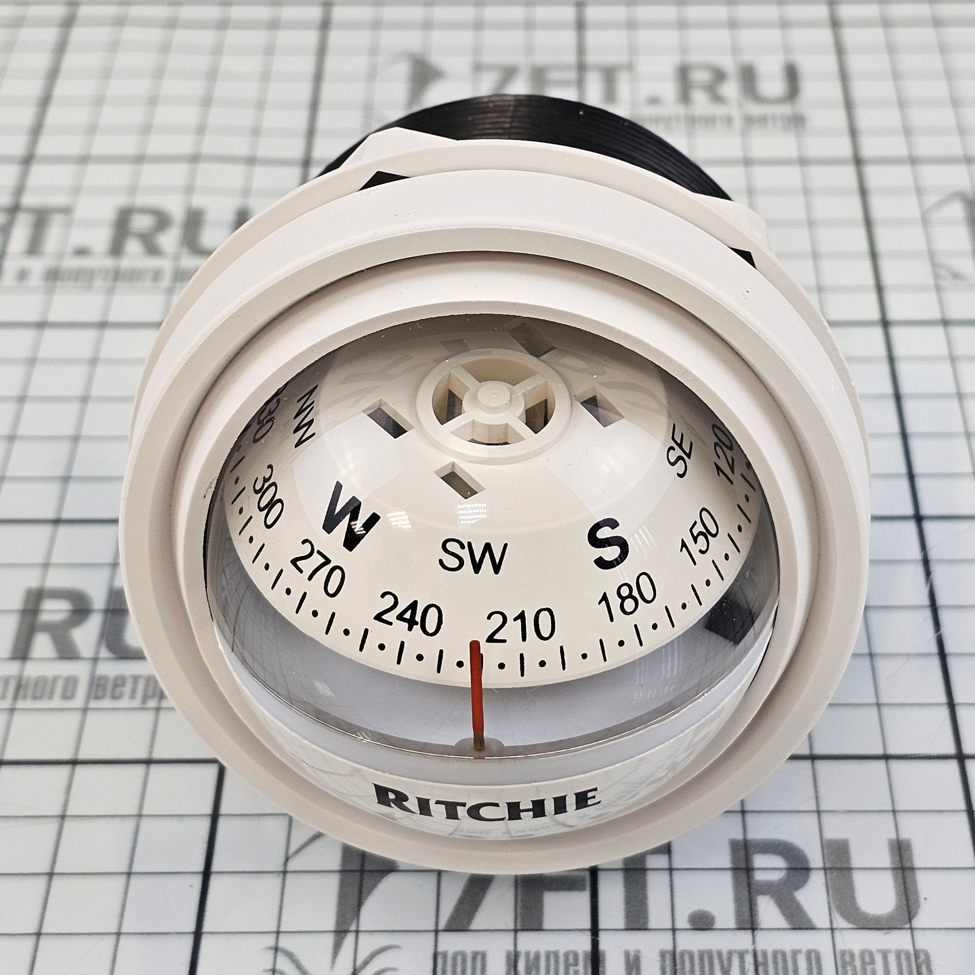 Купить Компас Ritchie Navigation Explorer V-57.2W картушка 70мм 12В 90x94мм врезной вертикальный с конической картушкой белый 7ft.ru в интернет магазине Семь Футов