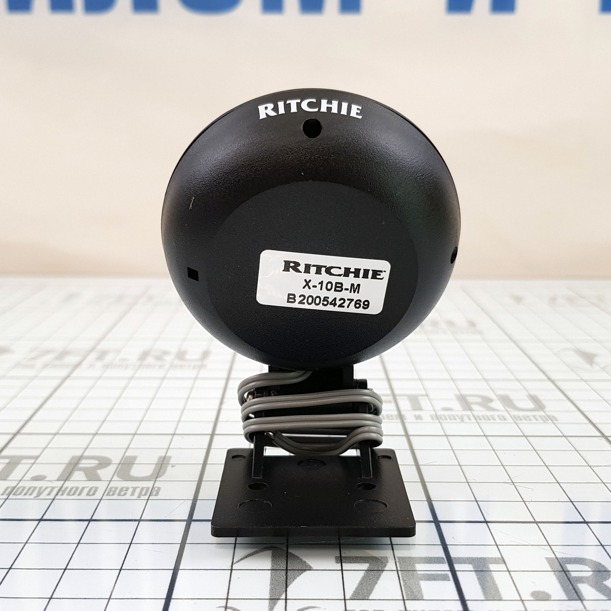 Купить Компас с конической картушкой Ritchie Navigation Sport X-10B-M чёрный 51мм 12В устанавливается на кронштейне 7ft.ru в интернет магазине Семь Футов