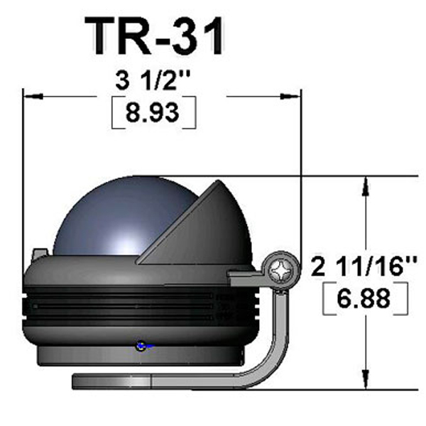 Купить Компас Ritchie Navigation Trek TR-31B картушка 57мм 12В 90x73мм с конической картушкой на скобе-кронштейне камуфляжный темный 7ft.ru в интернет магазине Семь Футов