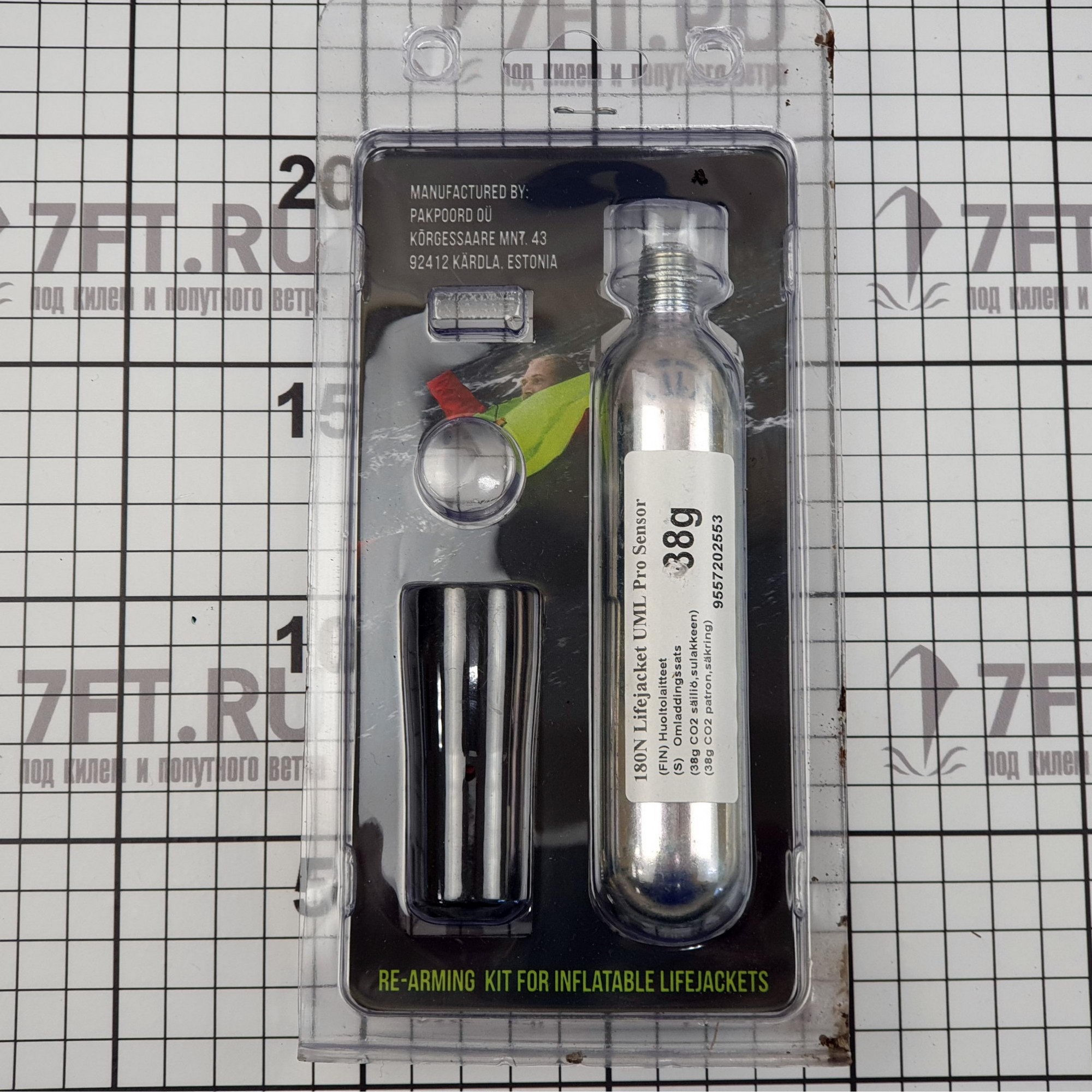 Купить Комплект Halkey-Roberts RS380501 UML-5 и UML Pro Sensor 38г для перезарядки спасательных жилетов с плавучестью 165-225N 7ft.ru в интернет магазине Семь Футов