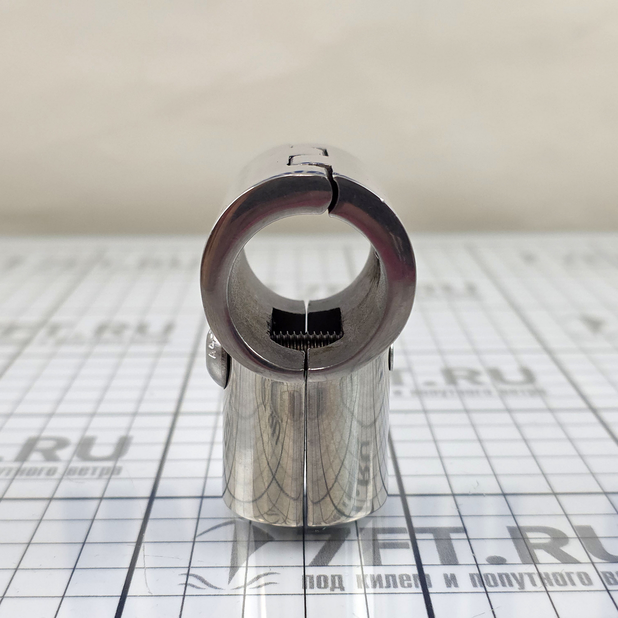 Купить Крепление Т-образное для леерных стоек 86842 Ø25мм 90° из нержавеющей стали 7ft.ru в интернет магазине Семь Футов