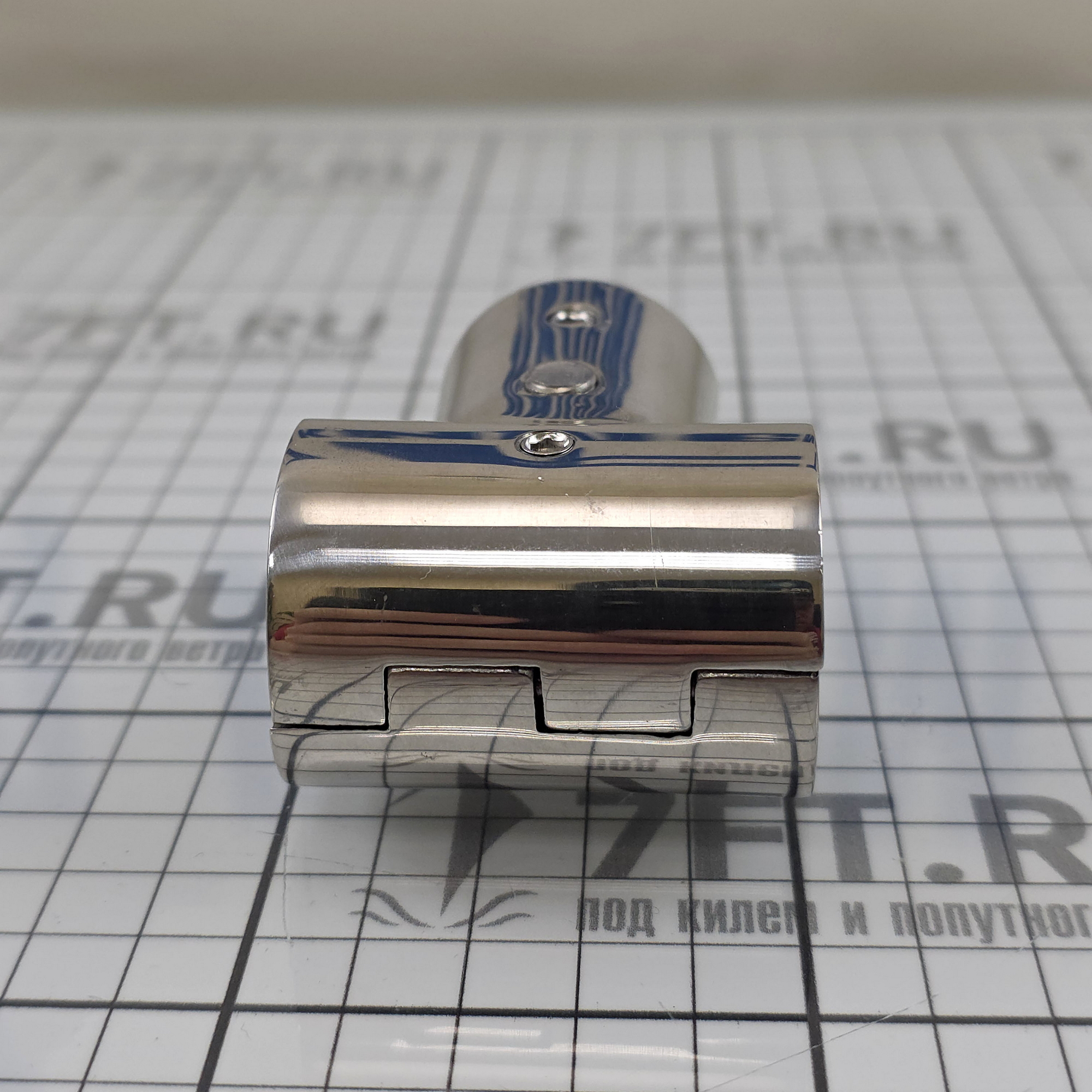 Купить Крепление Т-образное для леерных стоек 86842 Ø25мм 90° из нержавеющей стали 7ft.ru в интернет магазине Семь Футов