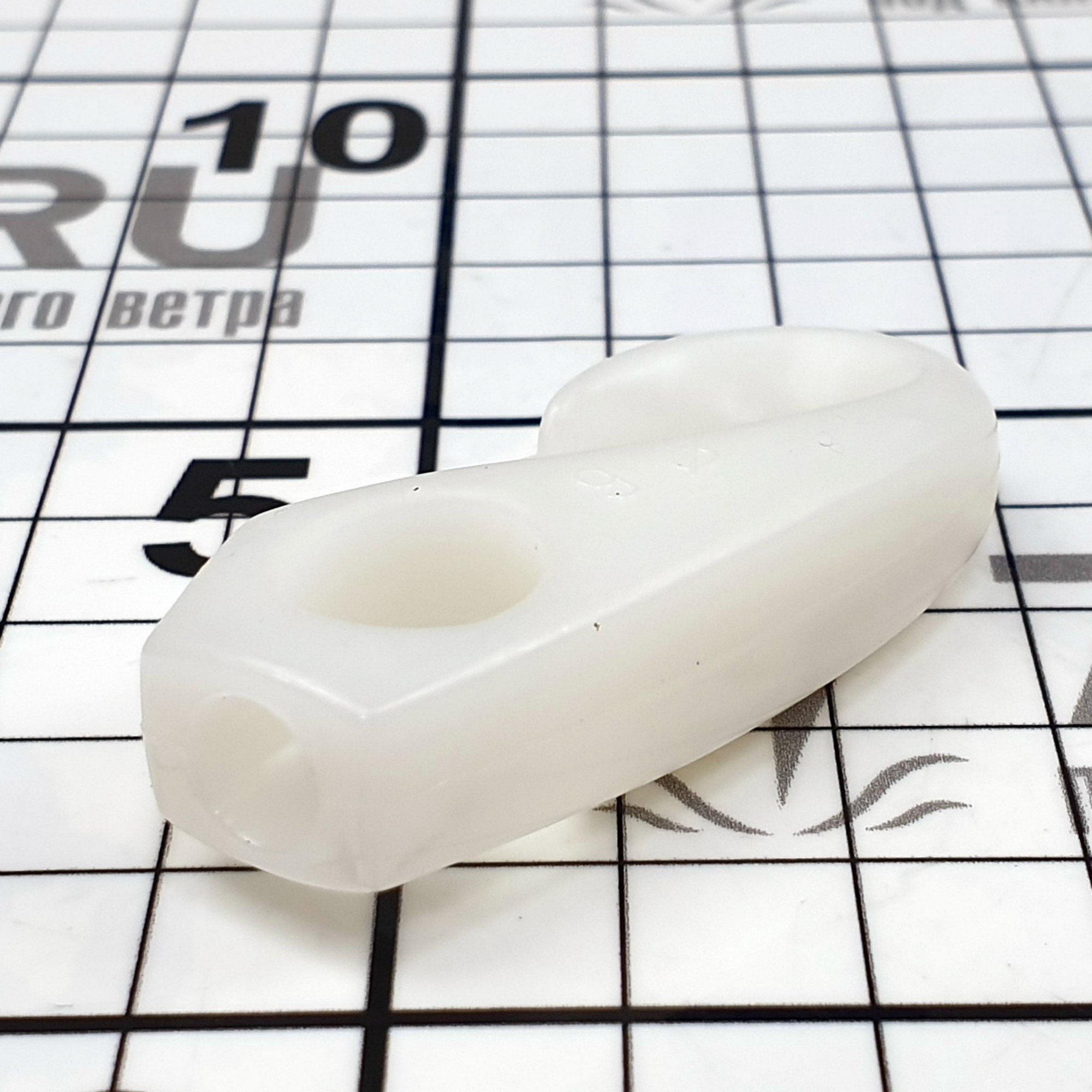 Купить Крючок из нейлона для резиновых тросов белый TREM 6 мм C1306000 7ft.ru в интернет магазине Семь Футов