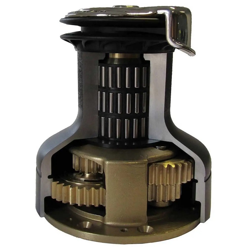 Купить Лебёдка двухскоростная из черного алюминия Lewmar EVO 45ST 49545055 13,9:1/44,8:1 1200 кг 8 - 14 мм 7ft.ru в интернет магазине Семь Футов