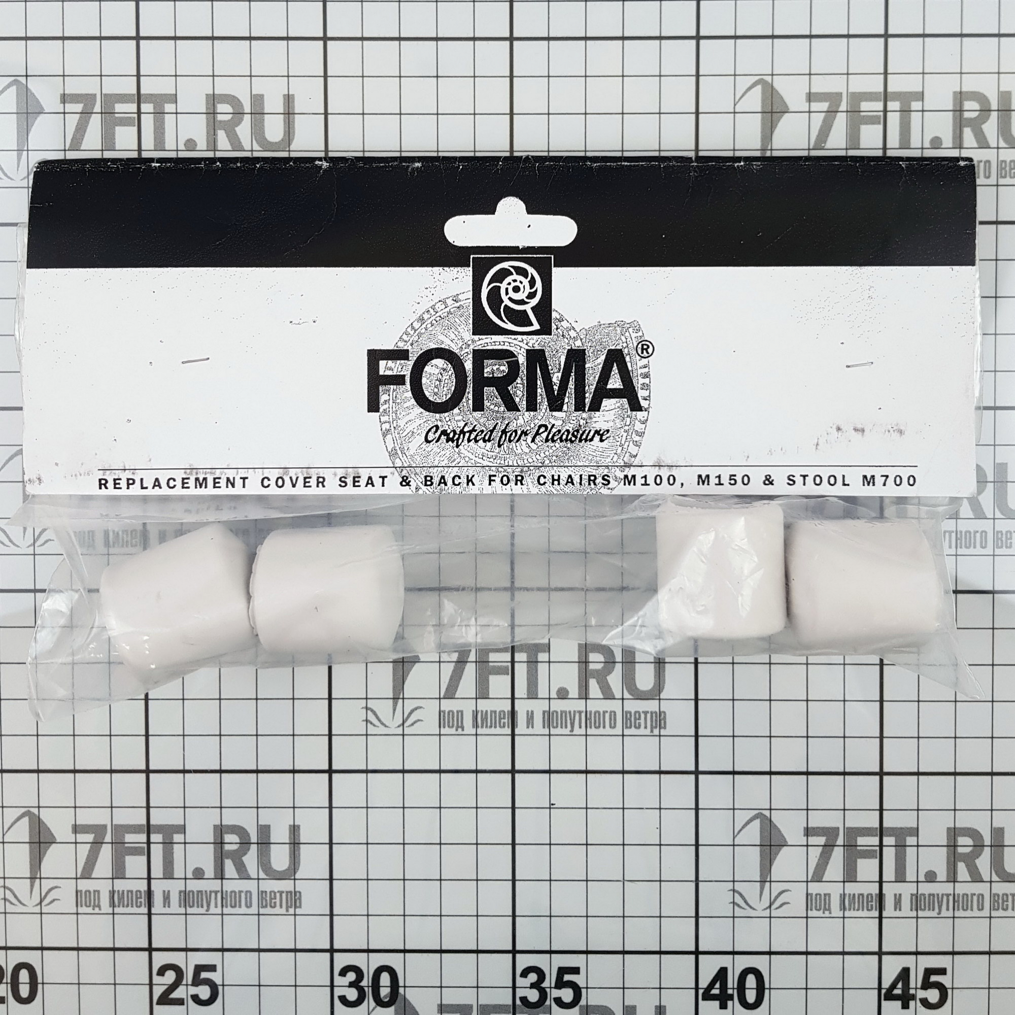 Купить Комплект наконечников на ножки стола Forma Marathon CT104 25мм в упаковке 4шт 7ft.ru в интернет магазине Семь Футов