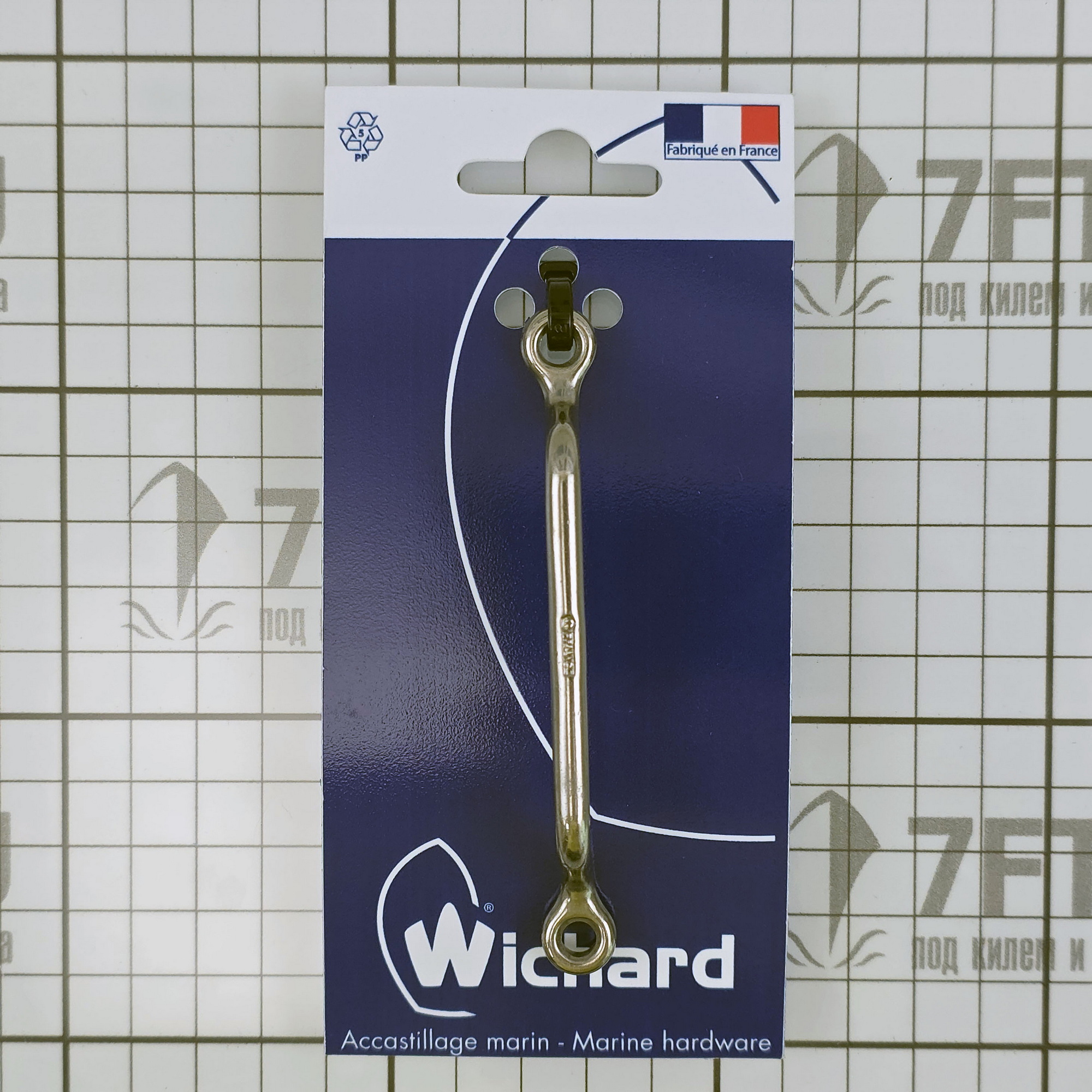 Купить Обушок из нержавеющей стали Wichard 9222 5 x 82 мм для ленты 7ft.ru в интернет магазине Семь Футов