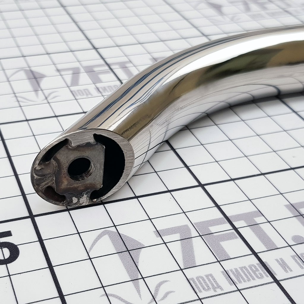 Купить Поручень полированный из нержавеющей стали 21523M 25 x 457 мм 7ft.ru в интернет магазине Семь Футов