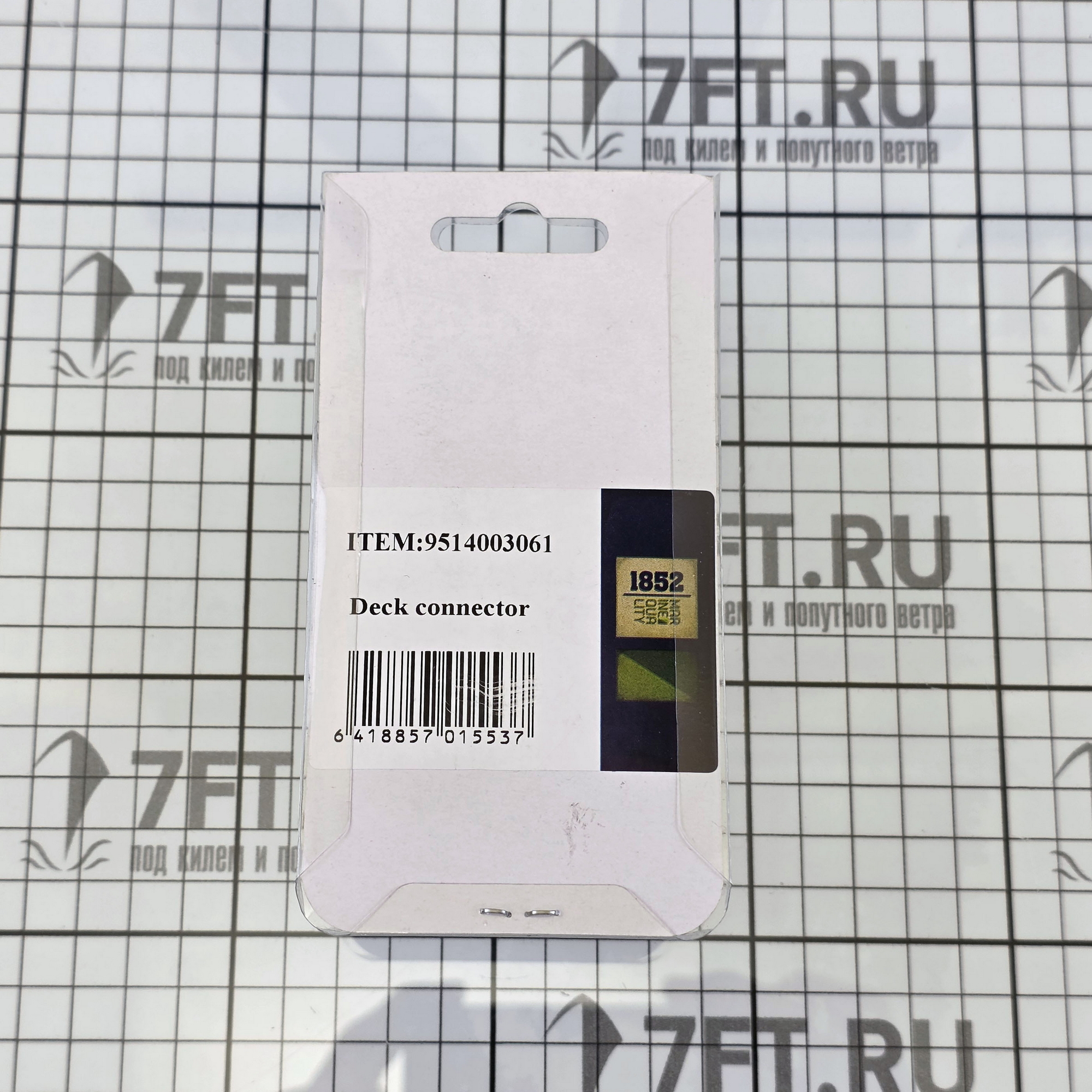 Купить Разъём палубный водостойкий четырёхштырьковый 30274 5 А 44 мм 7ft.ru в интернет магазине Семь Футов