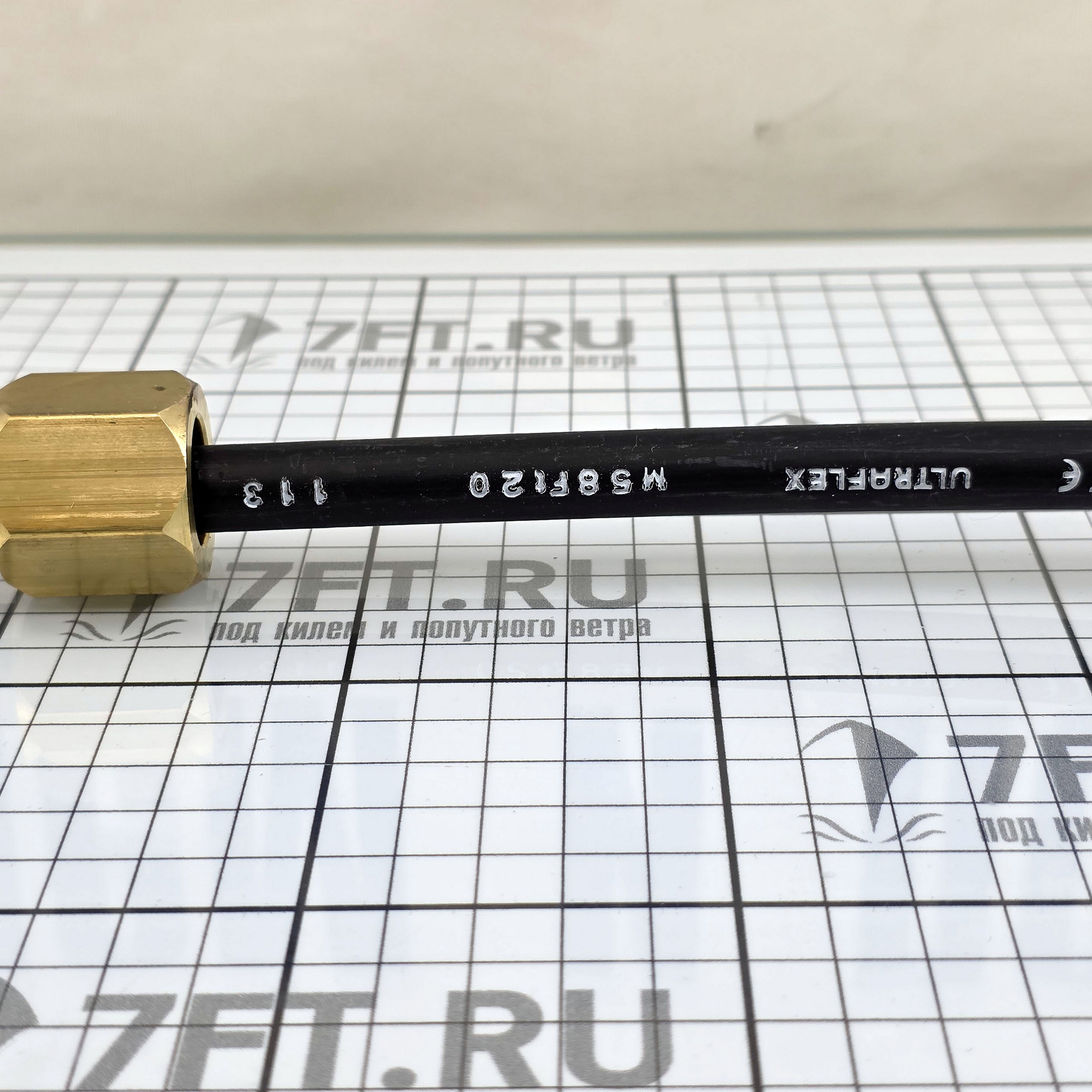 Купить Трос рулевой Ultraflex M58 35870M Ø14мм 6,10м(20футов) радиус изгиба 200мм ход 230мм для рулевых редукторов T-67 и G10 7ft.ru в интернет магазине Семь Футов