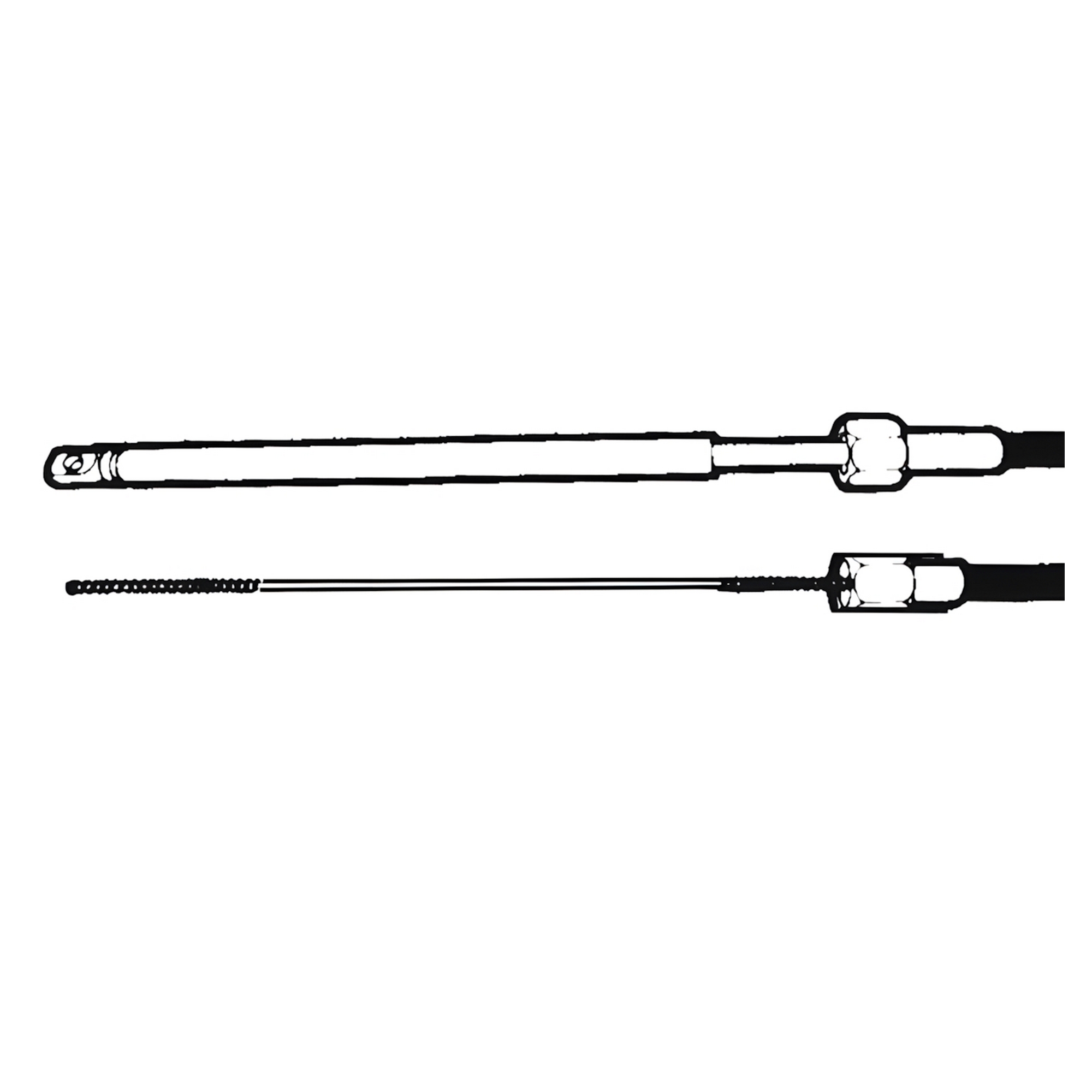 Купить Трос рулевой Ultraflex M66 38351Q Ø15мм 7,93м(26футов) ход 230мм для рулевых редукторов T-85, T-71FC, T-72FC, T-73NRFC, T-81FC, T-83NRFC, G12 и их аналогов 7ft.ru в интернет магазине Семь Футов