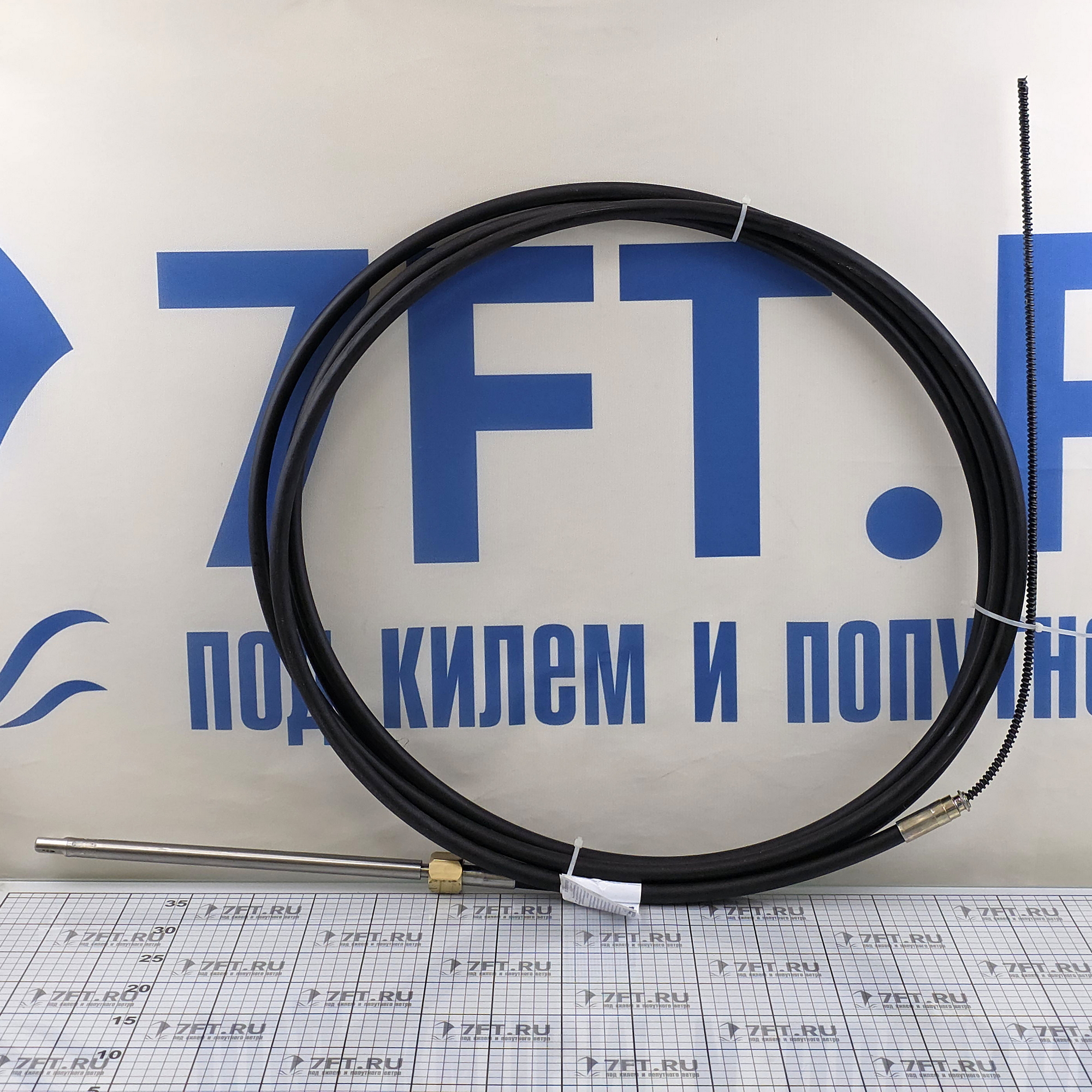 Купить Трос рулевой Ultraflex M66 38351Q Ø15мм 7,93м(26футов) ход 230мм для рулевых редукторов T-85, T-71FC, T-72FC, T-73NRFC, T-81FC, T-83NRFC, G12 и их аналогов 7ft.ru в интернет магазине Семь Футов