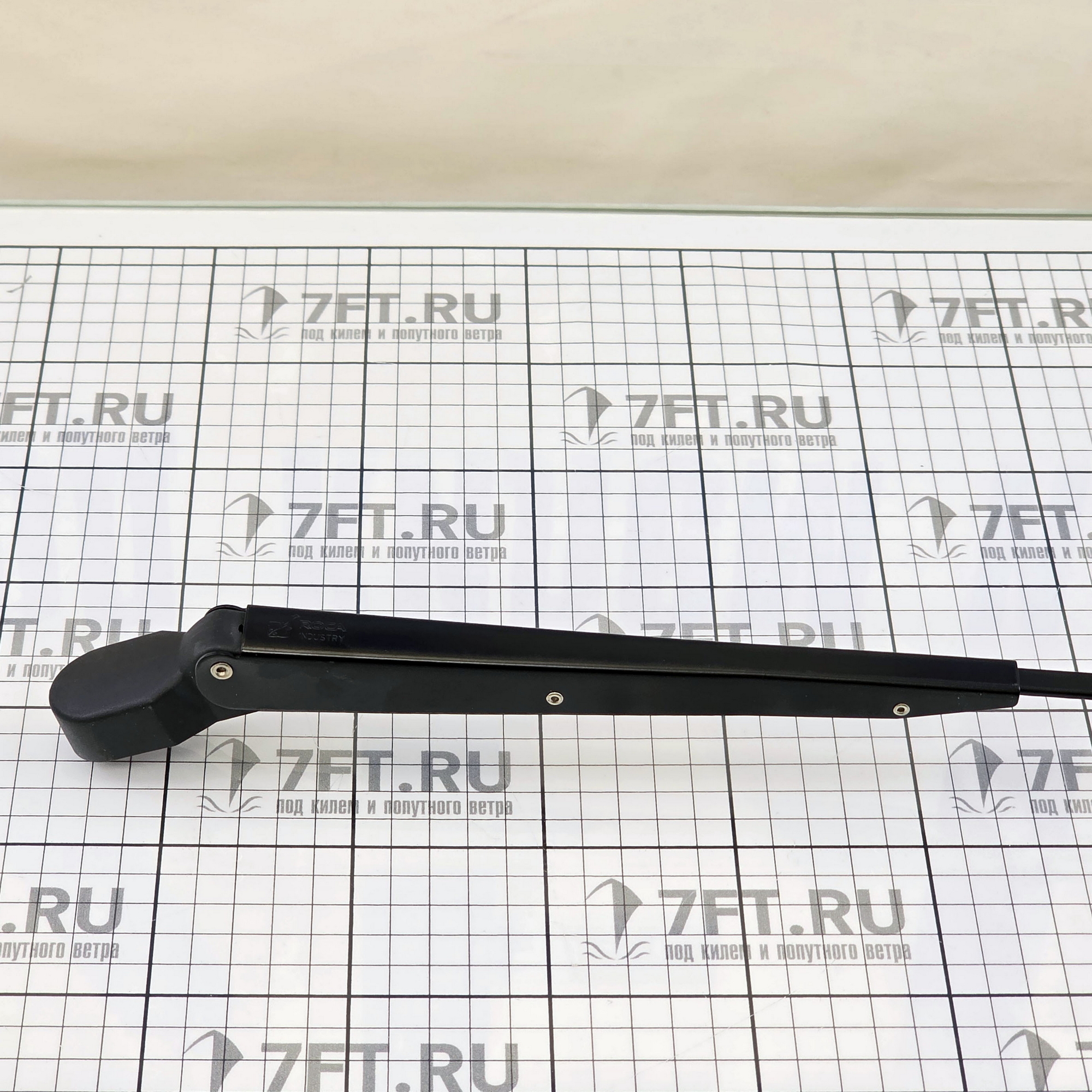 Купить Рычаг стеклоочистителя одинарный Roca Standard 539624 475-610мм чёрный цвет 7ft.ru в интернет магазине Семь Футов