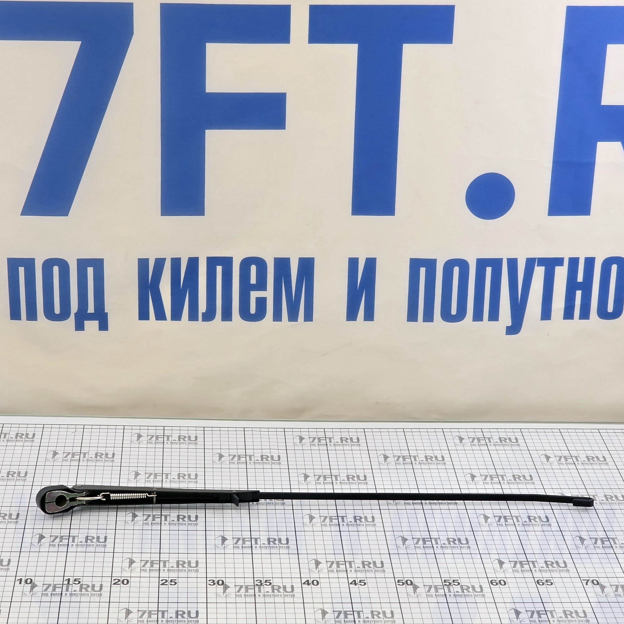 Купить Рычаг стеклоочистителя одинарный Roca Standard 539624 475-610мм чёрный цвет 7ft.ru в интернет магазине Семь Футов