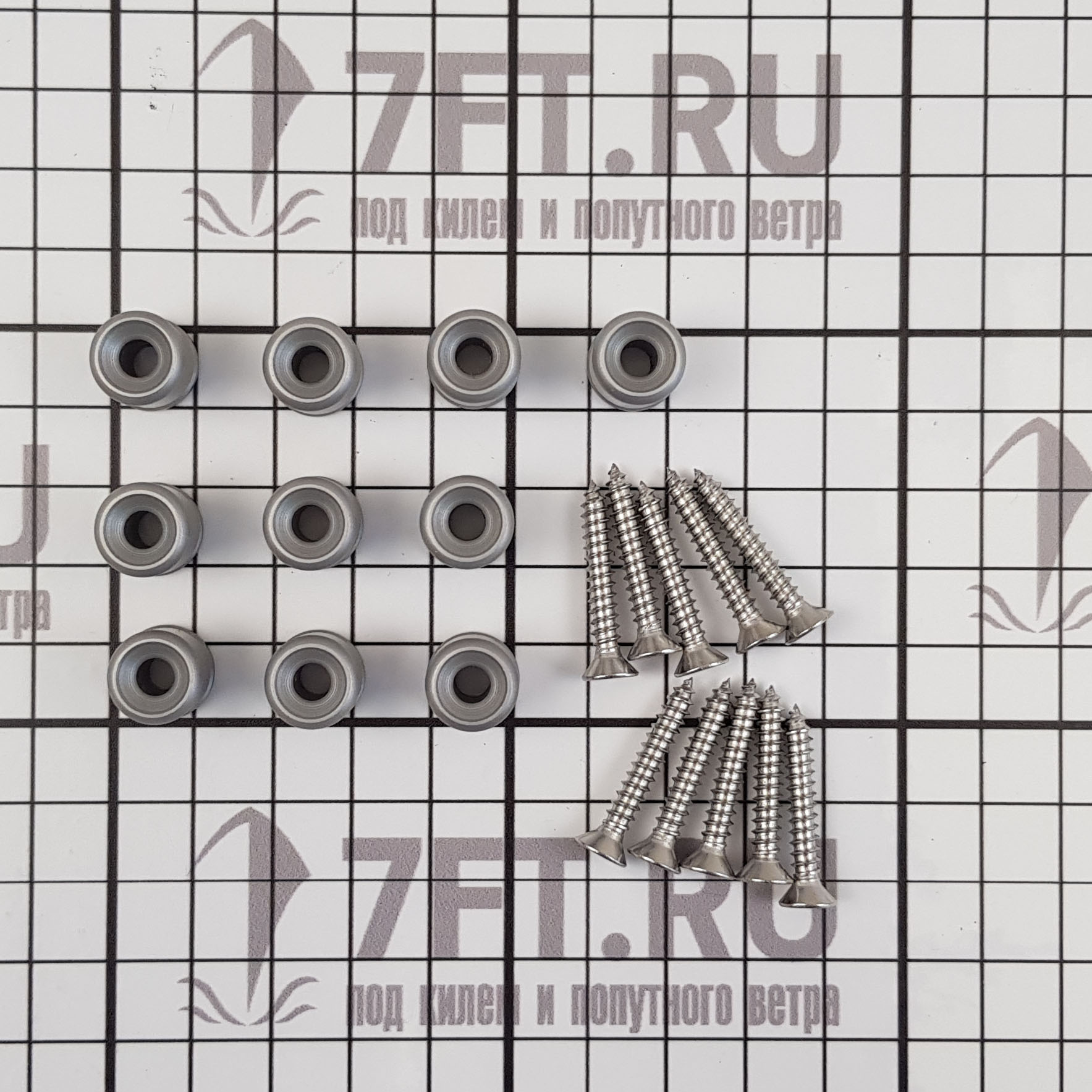 Купить Крепление для каркасов тентов TREM N5812025 Ø12мм из алюминия 7ft.ru в интернет магазине Семь Футов