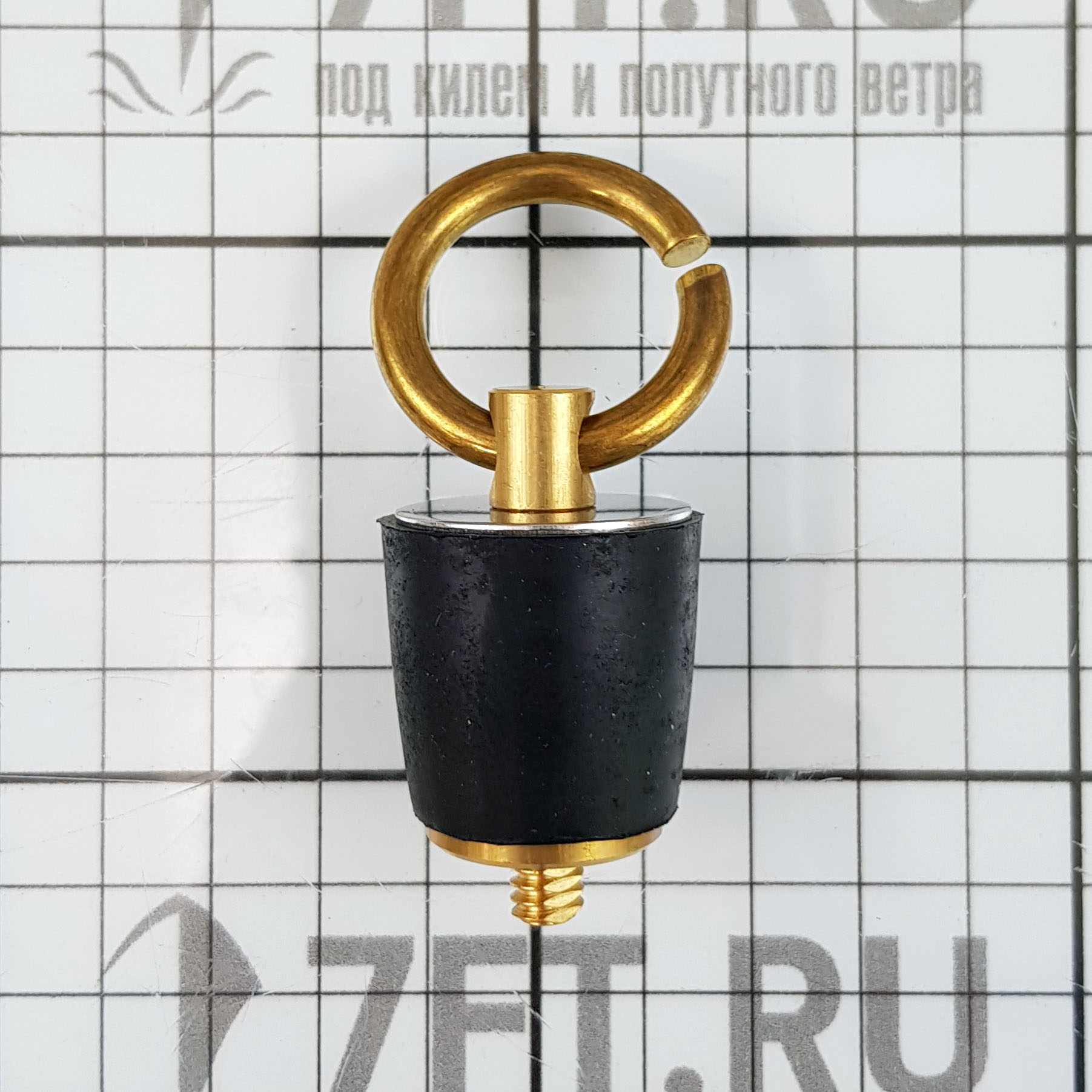 Купить Сливная пробка из латуни и резины Marine Quality TKU 9082581 25 мм 7ft.ru в интернет магазине Семь Футов