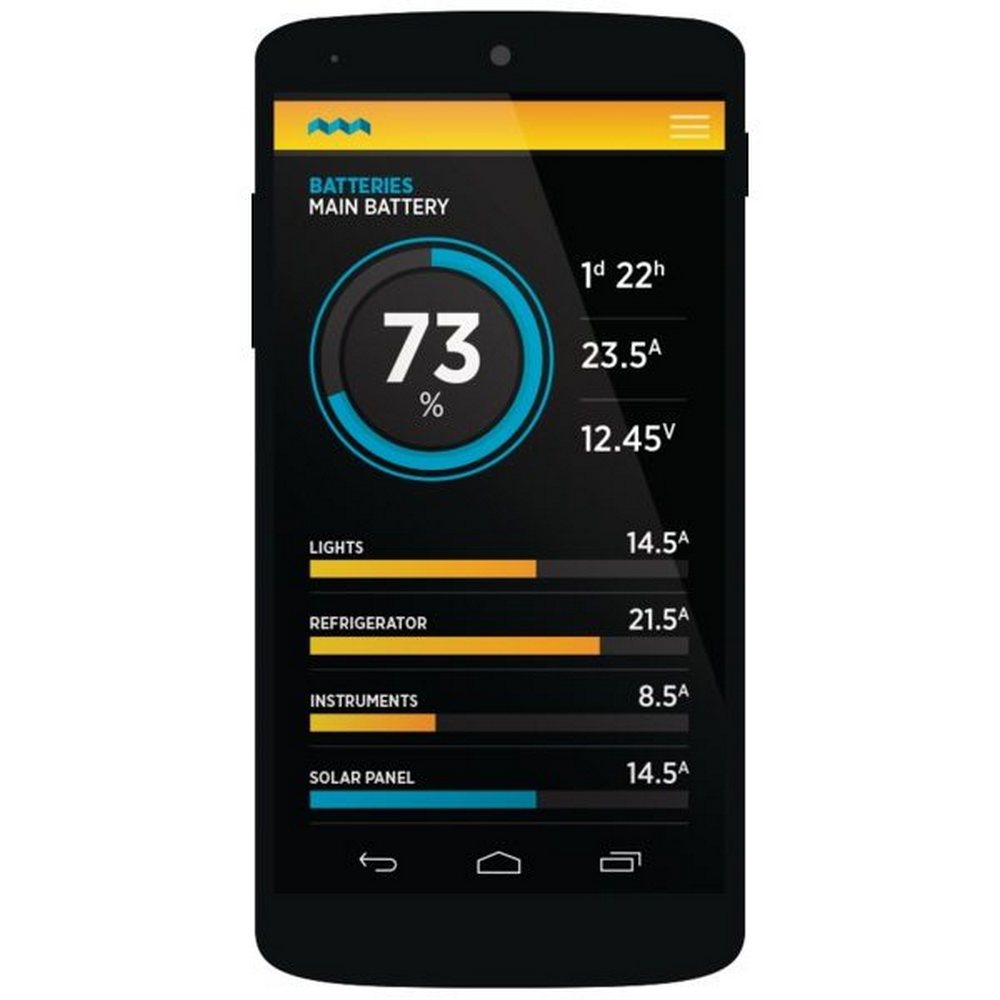 Купить Интеллектуальное устройство защиты аккумулятора Simarine Pico P002 6-35В монитор 3,5’’ серебристый корпус функция барографа и Wi-Fi 7ft.ru в интернет магазине Семь Футов