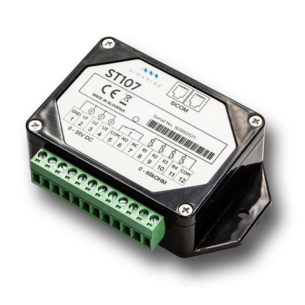 Купить Готовый комплект для защиты аккумулятора Simarine Pico Standard PCKG2SS 6-35В монитор 3,5’’ в серебристом корпусе с шунтом SC301 и модулем ST107 7ft.ru в интернет магазине Семь Футов