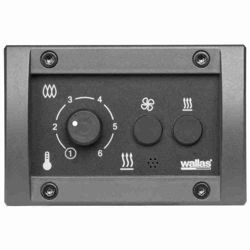Купить Керосиновый отопитель Wallas 2000T 12В 900-2000Вт расход 0,1-0,2л/час 365x126x258мм с термостатической панелью управления 7ft.ru в интернет магазине Семь Футов