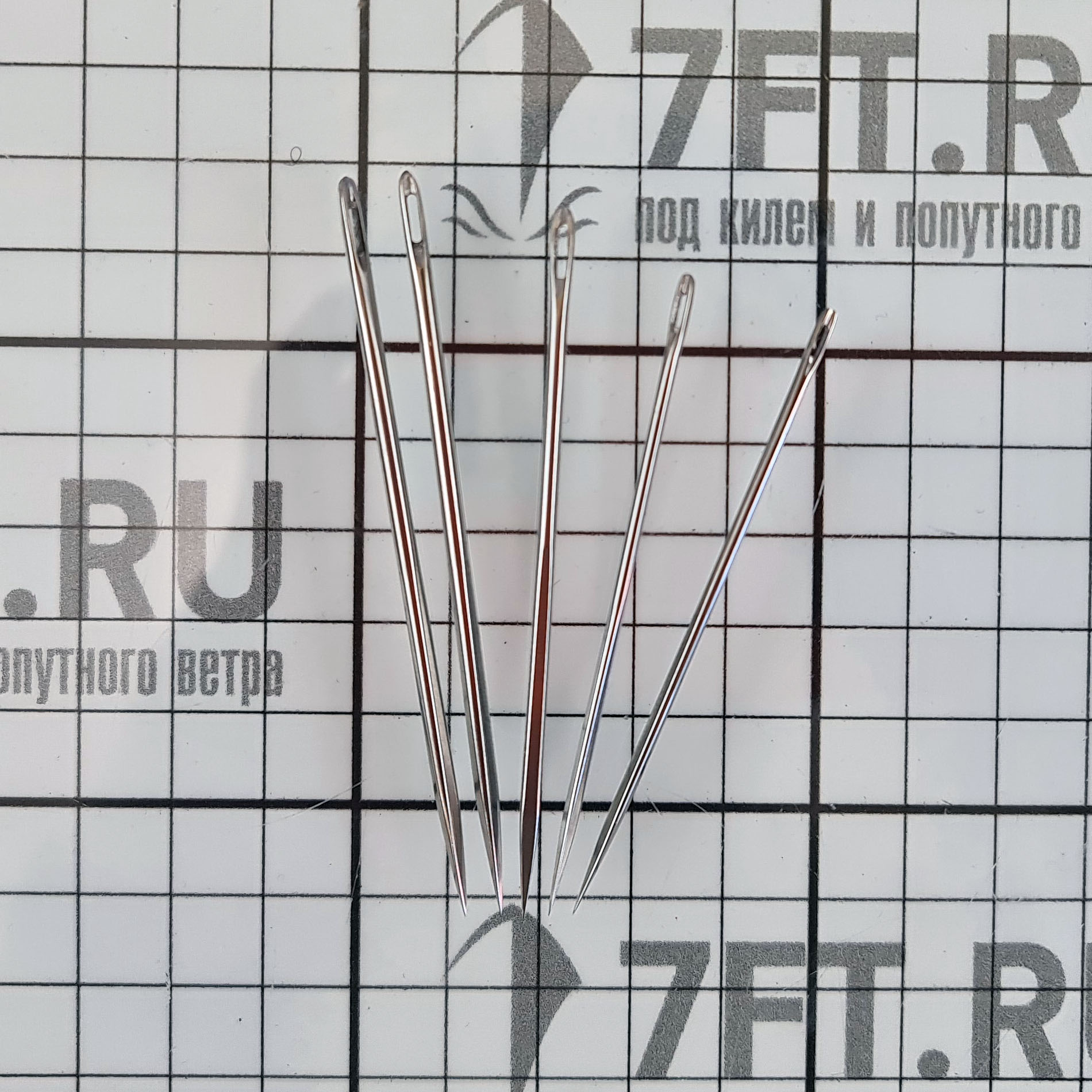 Купить Набор парусных игл Trem E0300012 5 штук 13-19 размер из нержавеющей стали 7ft.ru в интернет магазине Семь Футов