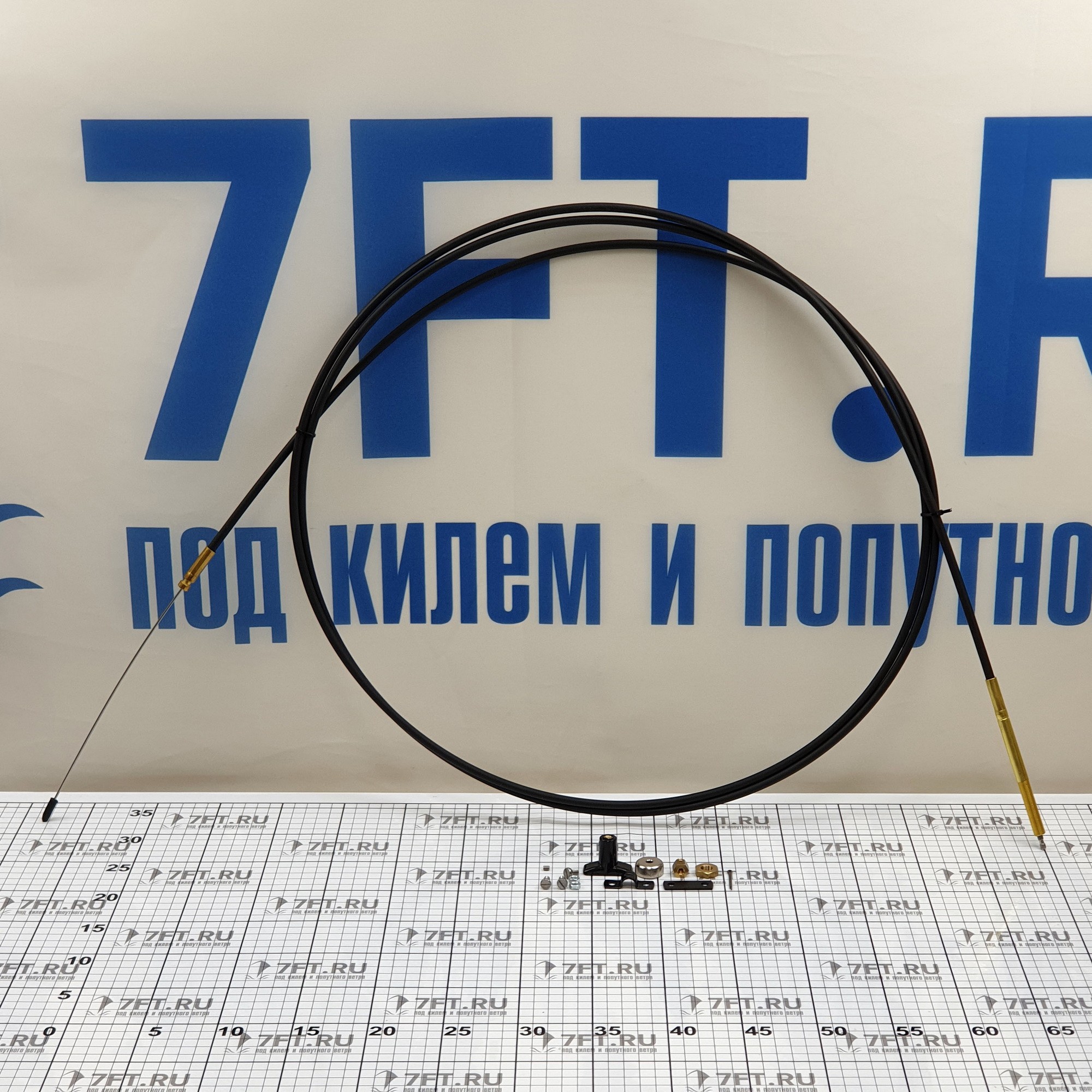 Купить Стоп-кабель Ultraflex B14 30088Q Ø7мм 4,27м(14футов) ход 70мм для двигателей Mercury и Mariner 7ft.ru в интернет магазине Семь Футов
