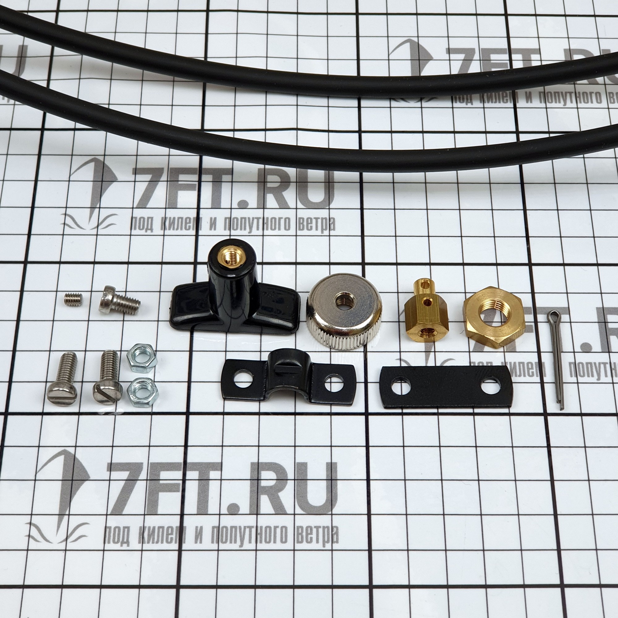 Купить Стоп-кабель Ultraflex B14 30088Q Ø7мм 4,27м(14футов) ход 70мм для двигателей Mercury и Mariner 7ft.ru в интернет магазине Семь Футов