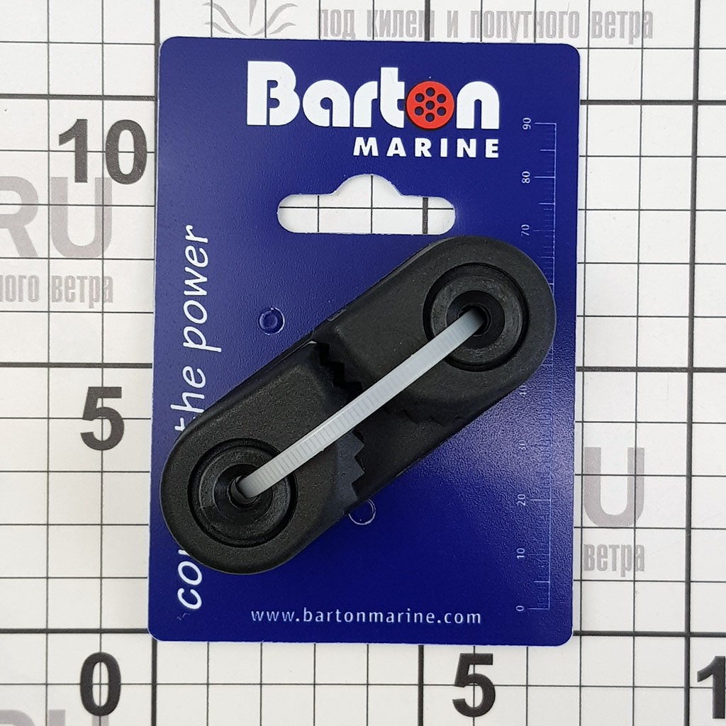 Купить Стопор кулачковый Barton Marine 70300 для троса Ø10-14мм 50мм 260кг из чёрного кевлара/зиталa с пружинами из нержавейки 7ft.ru в интернет магазине Семь Футов