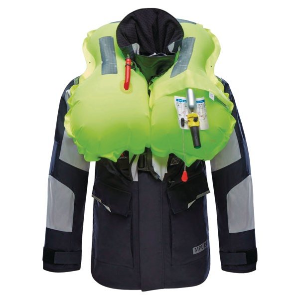 Купить Спасательный жилет Marinepool ISO Integrale 5003735 220N S встроенный в водонепроницаемую куртку 7ft.ru в интернет магазине Семь Футов