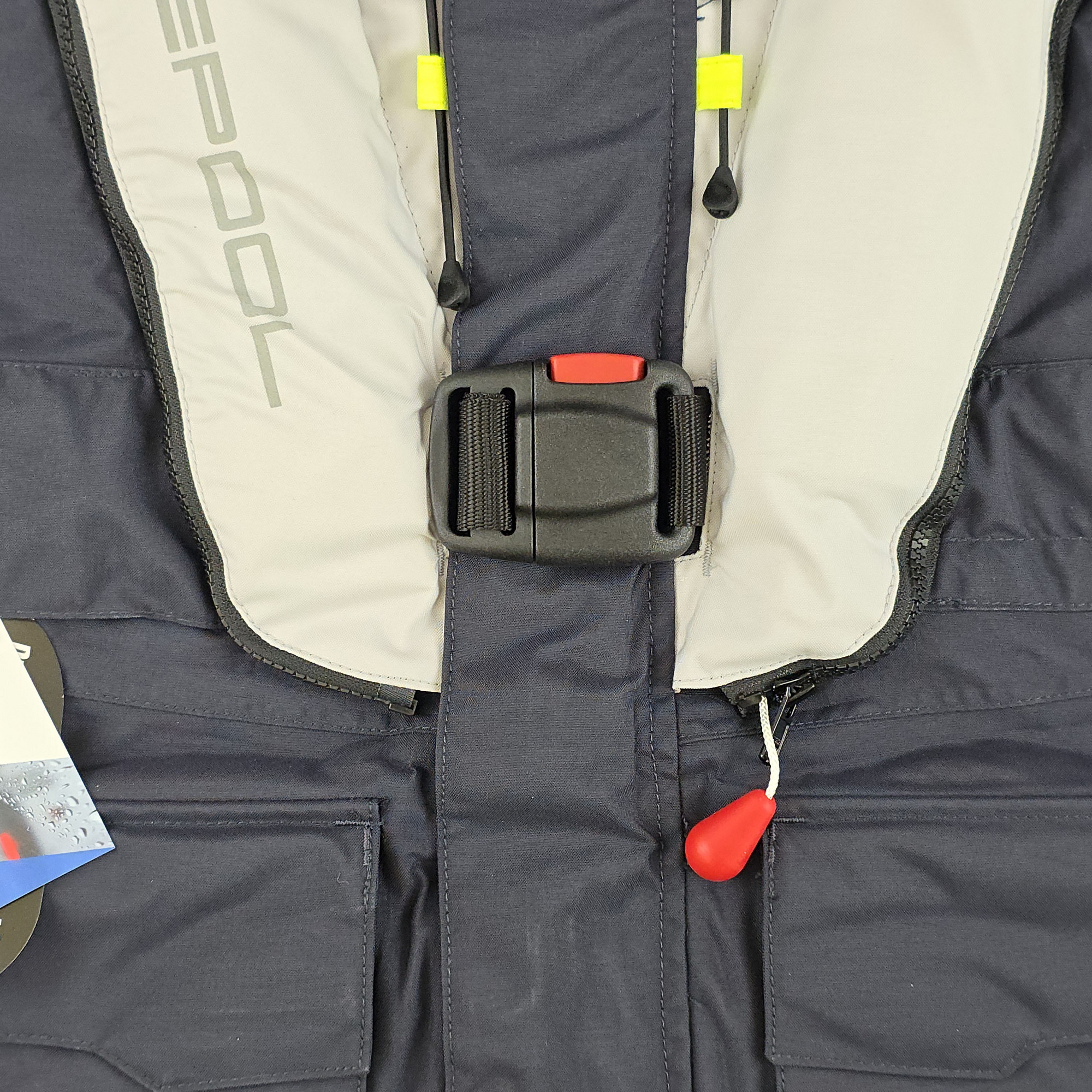 Купить Спасательный жилет Marinepool ISO Integrale 5003735 220N S встроенный в водонепроницаемую куртку 7ft.ru в интернет магазине Семь Футов