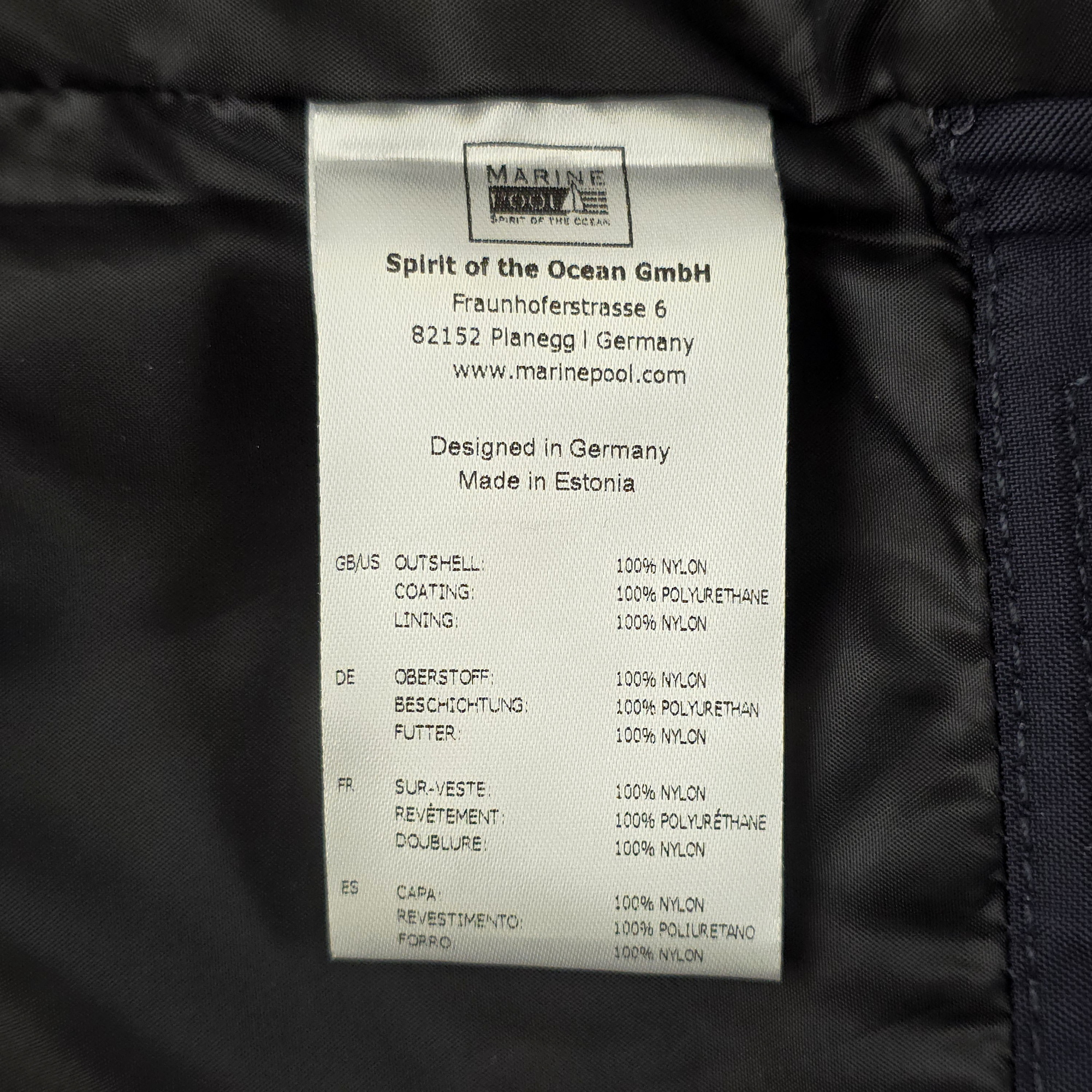 Купить Спасательный жилет Marinepool ISO Integrale 5003735 220N S встроенный в водонепроницаемую куртку 7ft.ru в интернет магазине Семь Футов