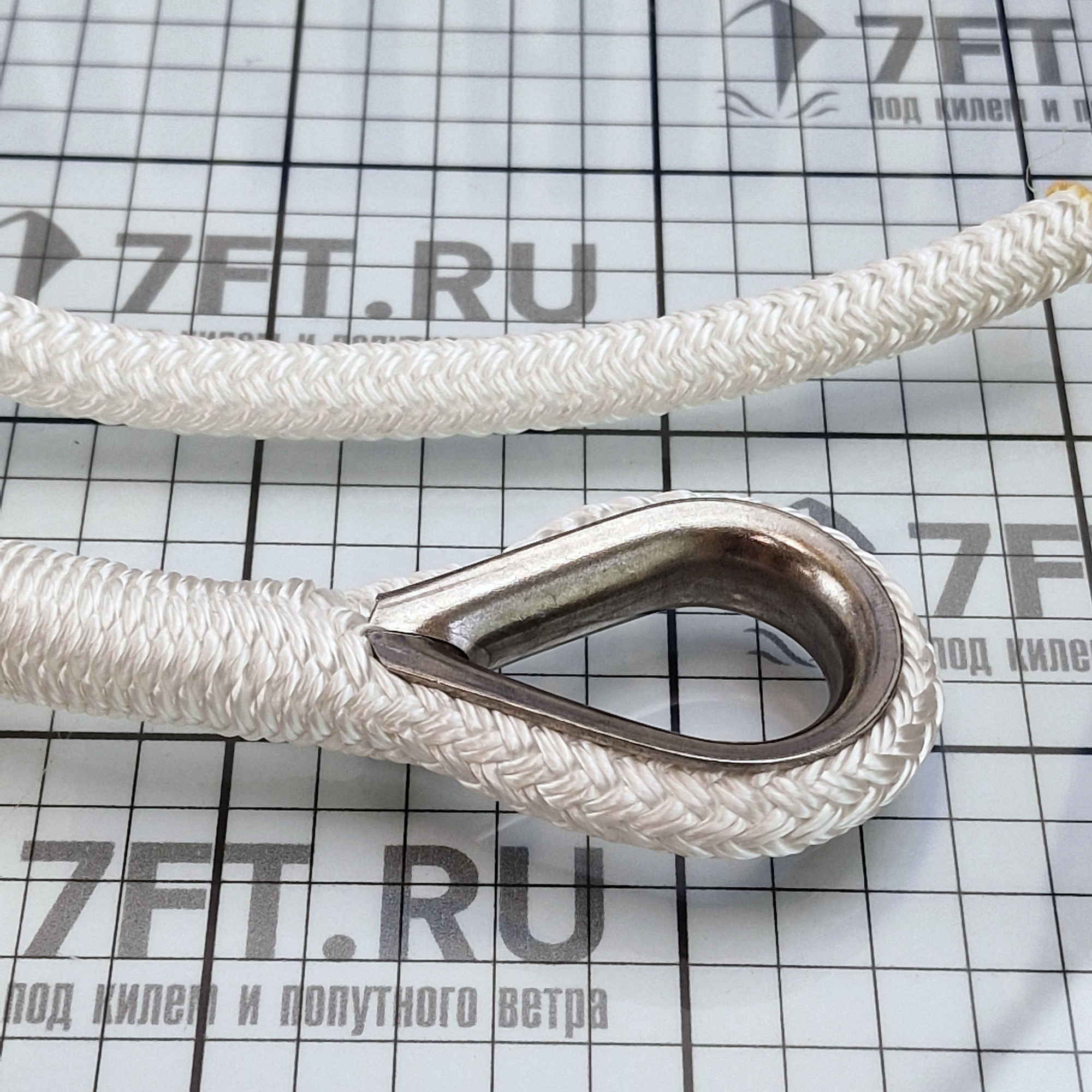 Купить Трос якорный FSE Robline Poseidon белый Ø12мм 50м 7158526 7ft.ru в интернет магазине Семь Футов