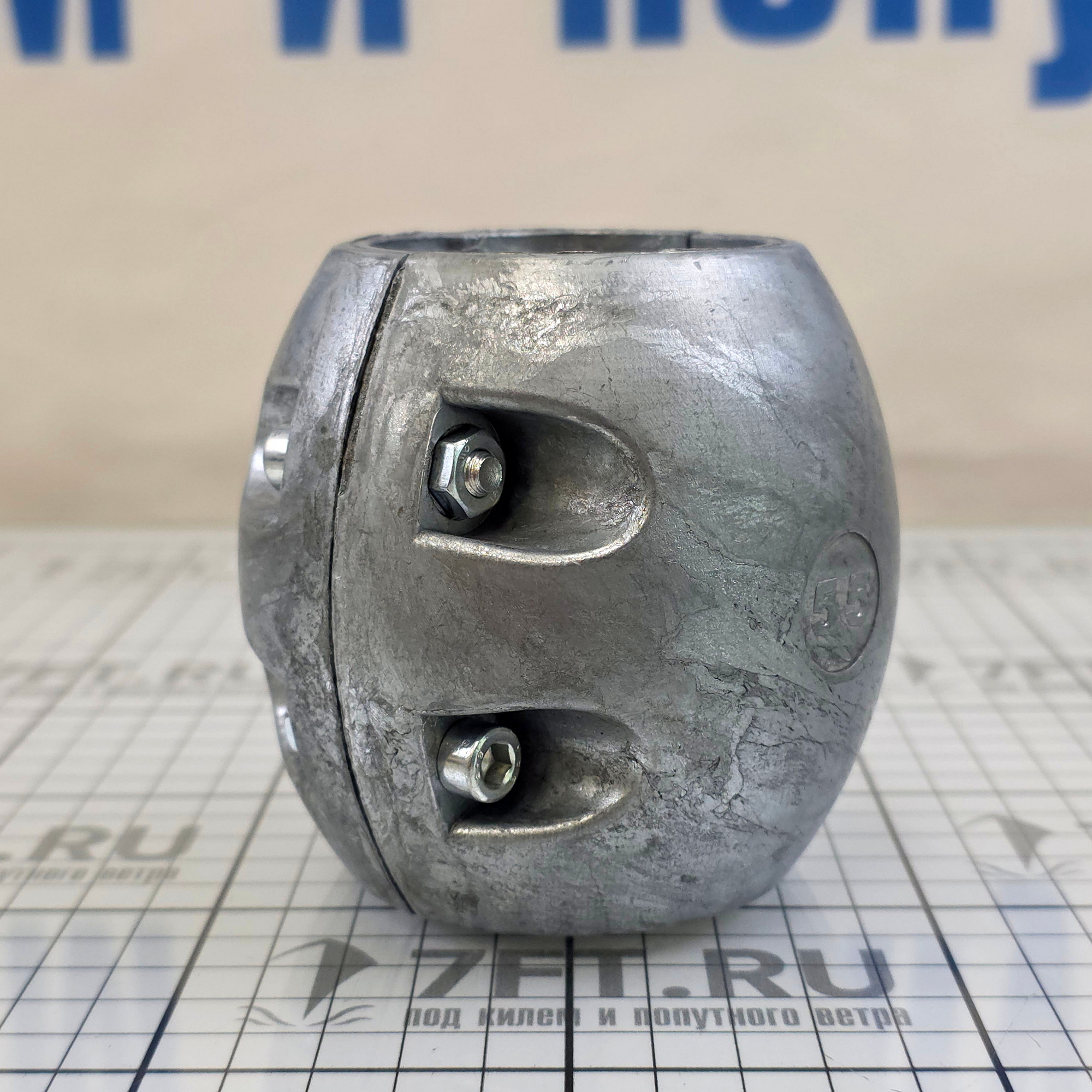 Купить Цинковый анод Tecnoseal Standard 00515 Ø93x88мм для гребных валов Ø55мм 7ft.ru в интернет магазине Семь Футов