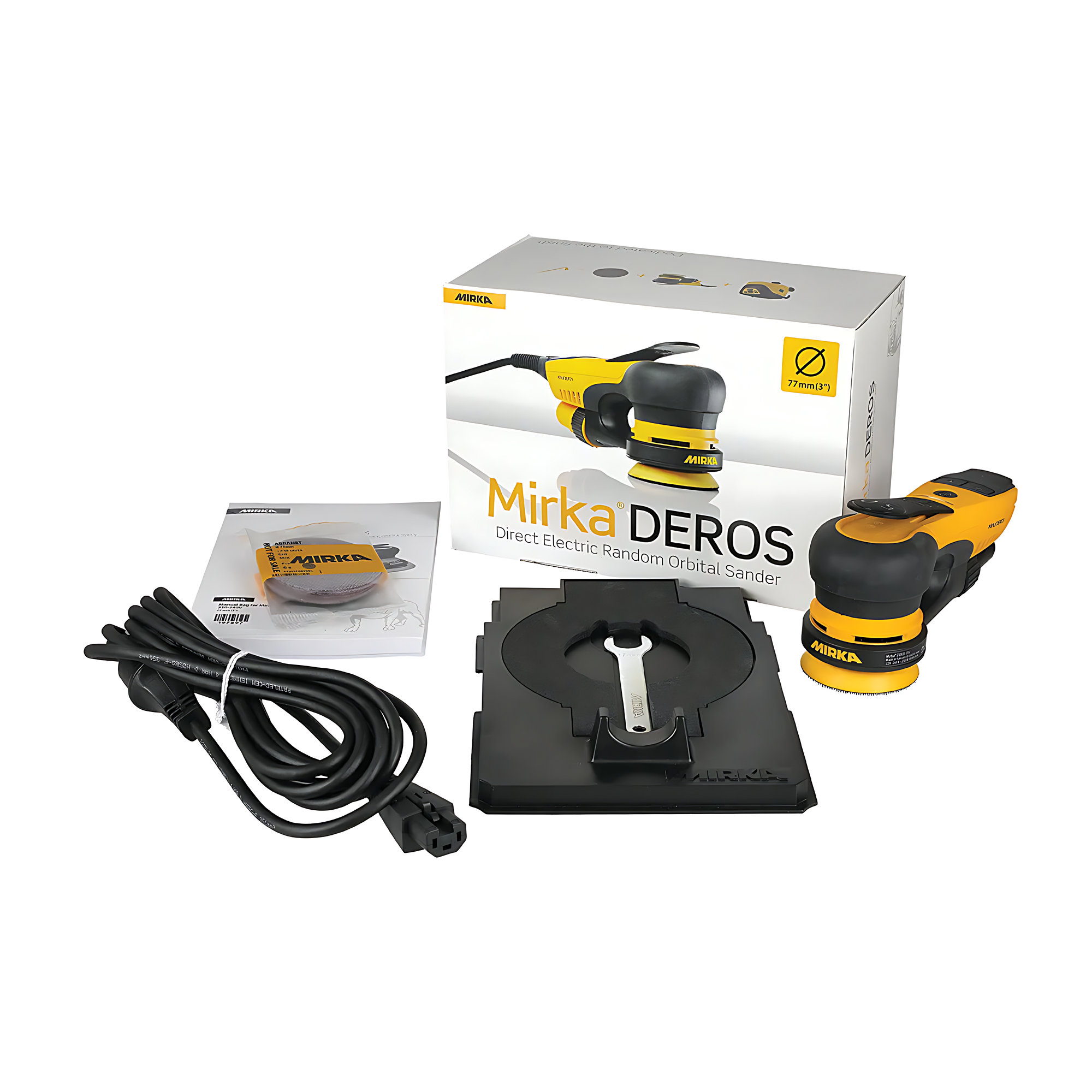 Купить Электрическая эксцентриковая шлифовальная машинка Mirka DEROS 350CV MID3502011 220 - 240 В 250 Вт 4 000 - 10 000 об/мин 7ft.ru в интернет магазине Семь Футов