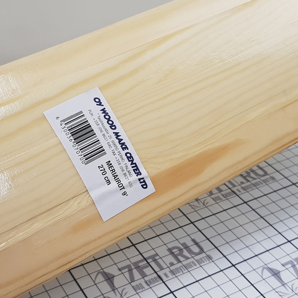 Купить Вёсла из трёхслойной лакированной древесины 2700 мм 7ft.ru в интернет магазине Семь Футов