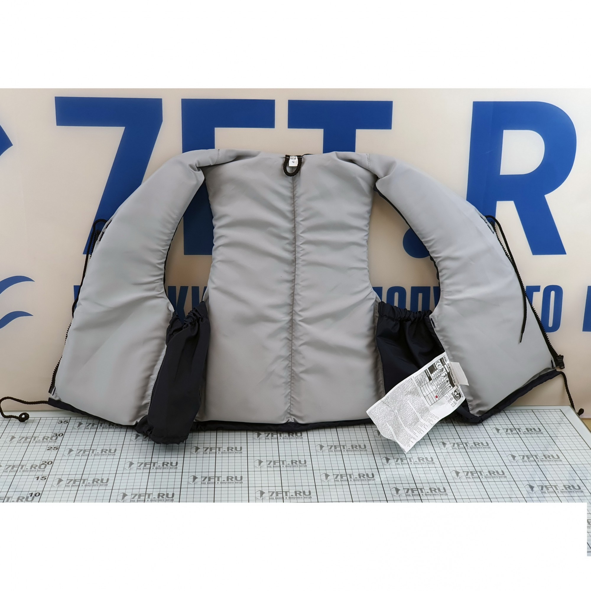Купить Страховочный жилет Marinepool ISO Active 50N 50-70кг пенопластовый темно-синий/серый 7ft.ru в интернет магазине Семь Футов