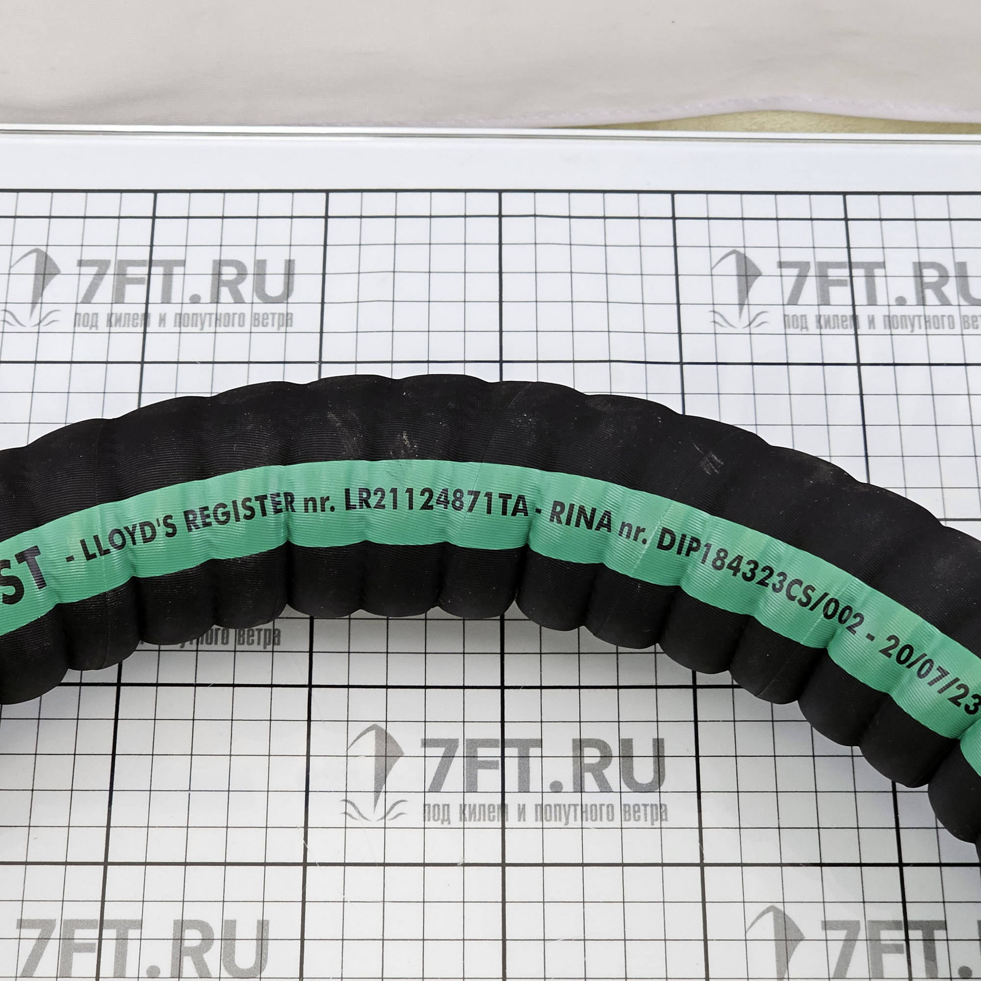 Купить Выхлопной шланг Hoses Technology Scamo/SP/CAJ Ø51мм 3/9бар из армированной резины 7ft.ru в интернет магазине Семь Футов