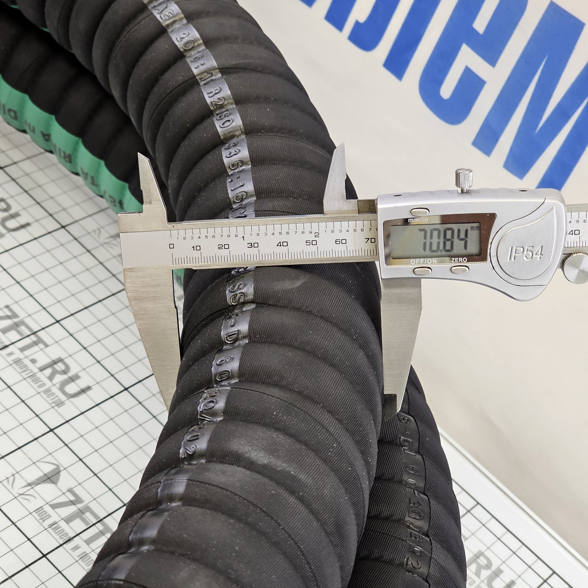 Купить Выхлопной шланг Hoses Technology Scamo/SP/CAJ Ø60мм 3/9бар из армированной резины 7ft.ru в интернет магазине Семь Футов