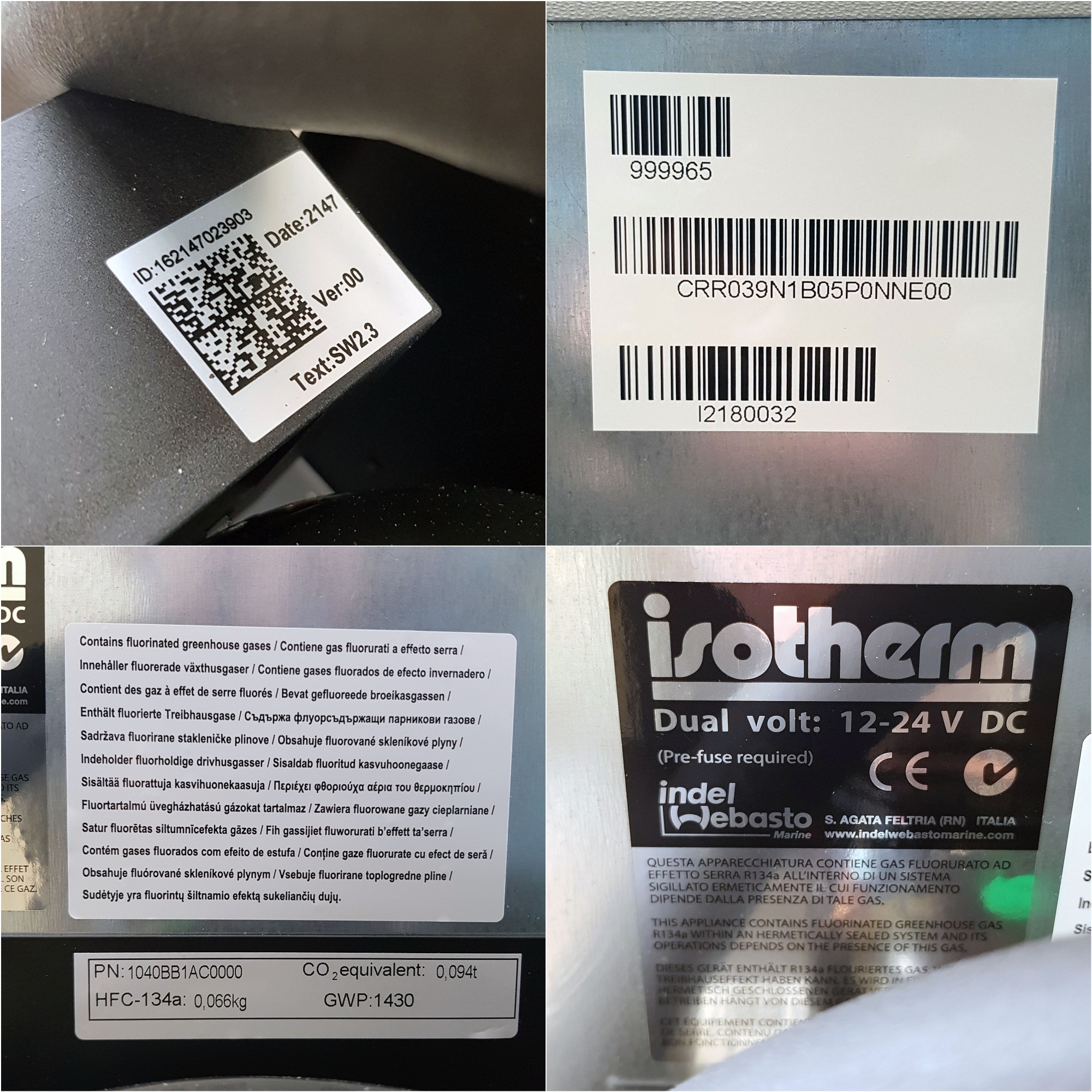 Купить Холодильник однодверный Isotherm Cruise CR40 Cubic 1040BB7AC0000 12/24В 115/230В 186Вт 40л 420x430x630мм компрессорный белая дверь с фронтальным открыванием и наружным креплением 7ft.ru в интернет магазине Семь Футов