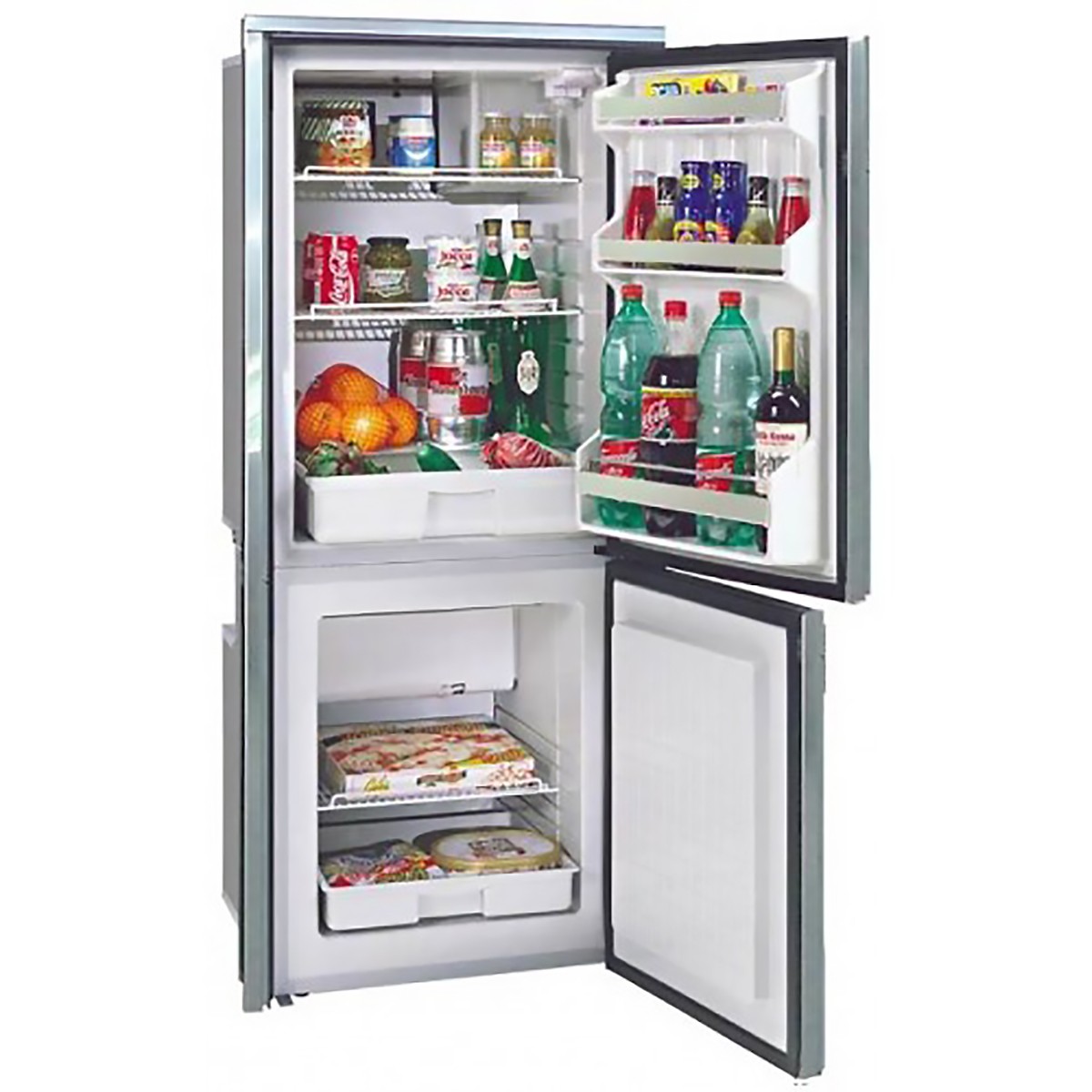 Купить Холодильник двухдверный Isotherm Cruise 195 COMBI INOX 1195BB1MK0000 12/24В 840Вт 195л с правосторонней дверью 7ft.ru в интернет магазине Семь Футов