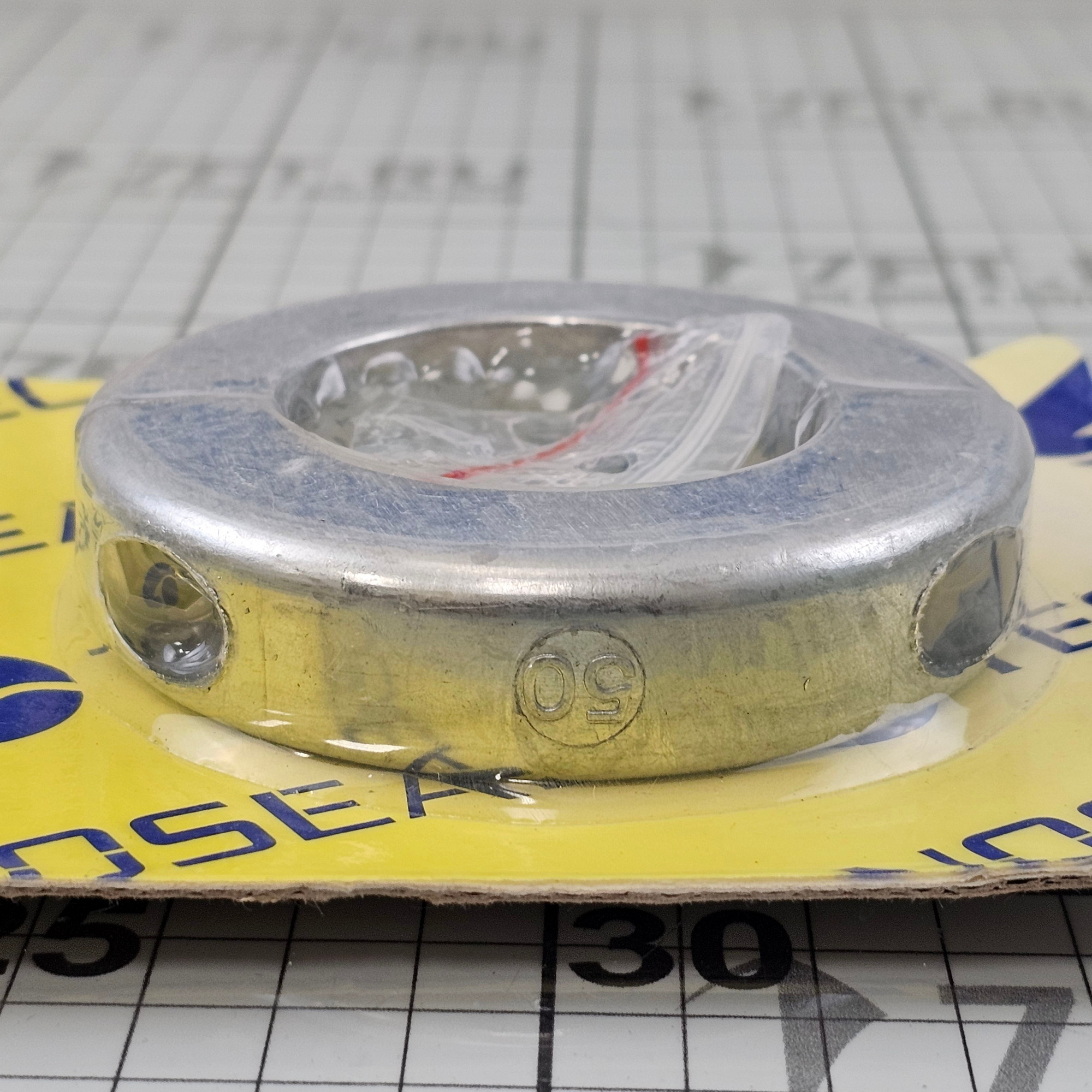 Купить Цинковый разъемный анод Tecnoseal 00560 Ø90x25мм тонкий кольцевой для валов Ø50мм 7ft.ru в интернет магазине Семь Футов