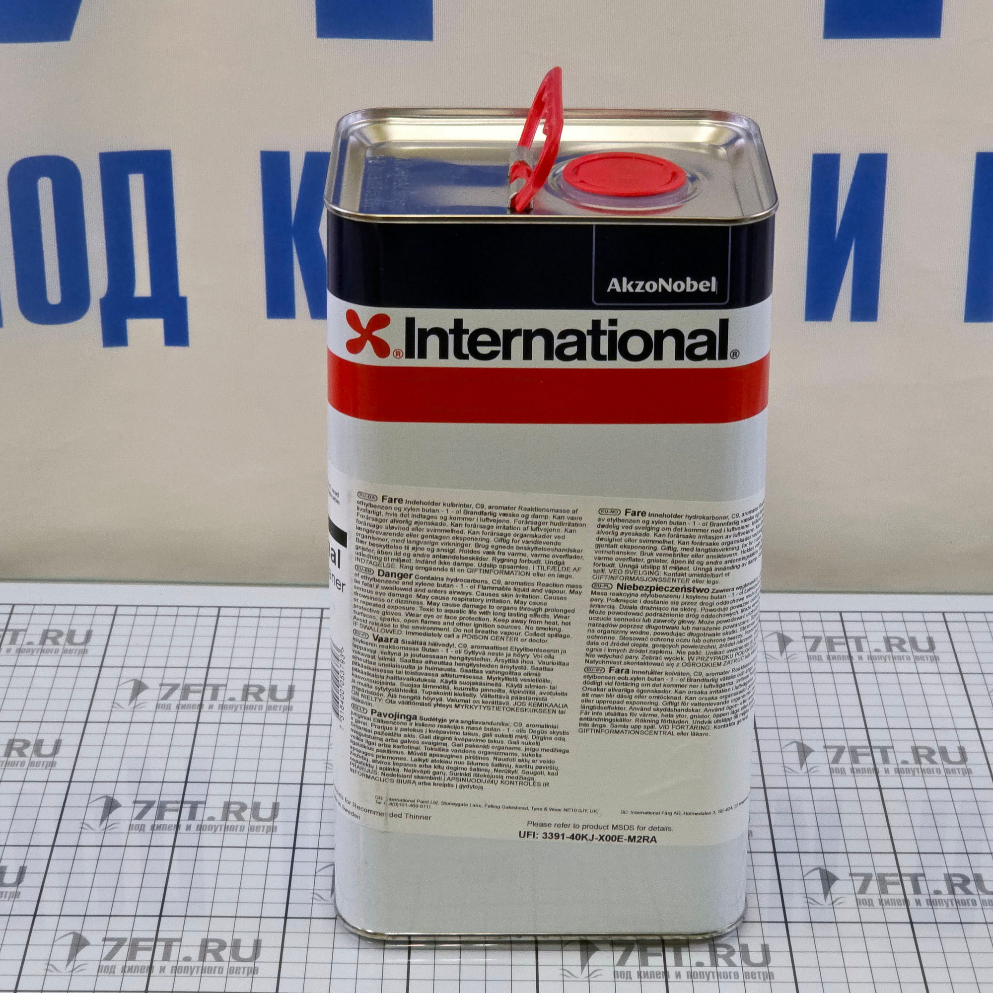 Купить Растворитель International EP GTA220/5LT/S9 5л для покрытий на эпоксидной основе 7ft.ru в интернет магазине Семь Футов