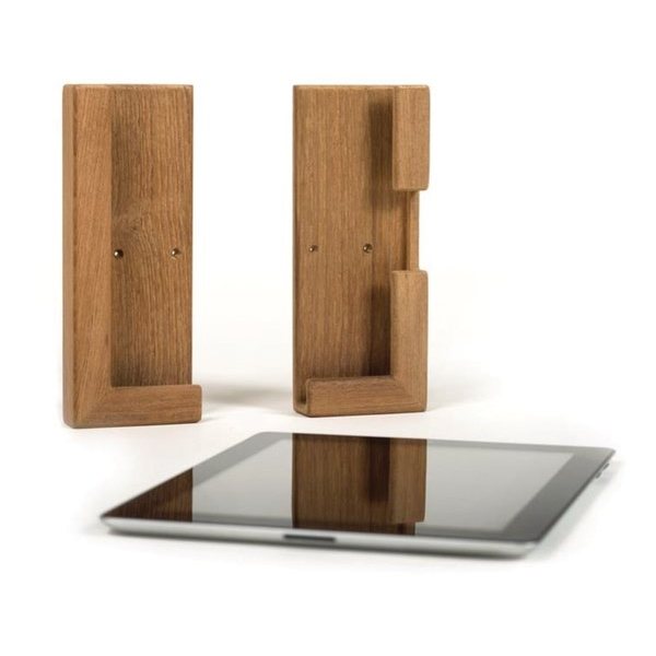 Купить Держатель для планшета/ноутбука ARC Marine 5856 универсальный из тикового дерева без пропитки 7ft.ru в интернет магазине Семь Футов