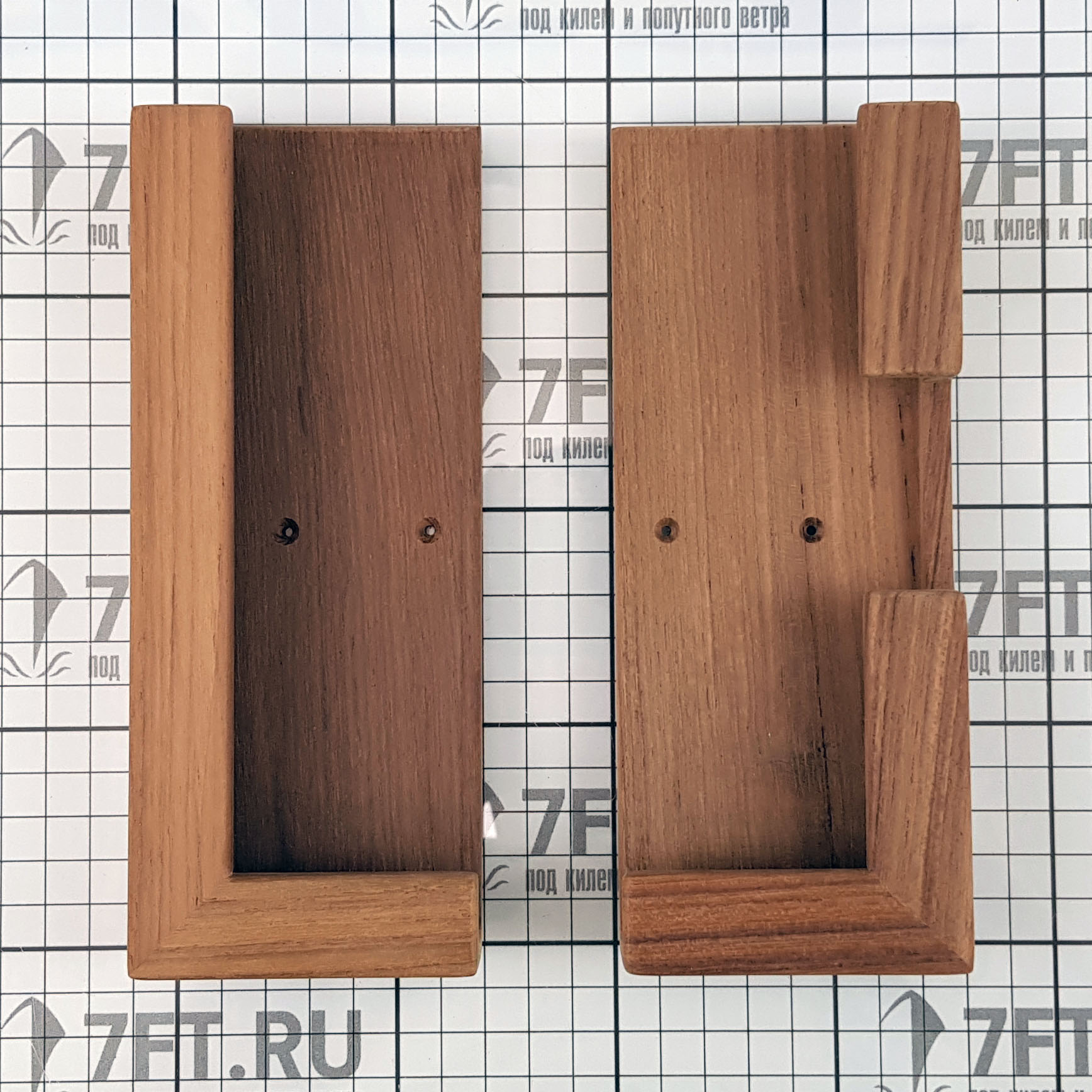 Купить Держатель для планшета/ноутбука ARC Marine 5856 универсальный из тикового дерева без пропитки 7ft.ru в интернет магазине Семь Футов