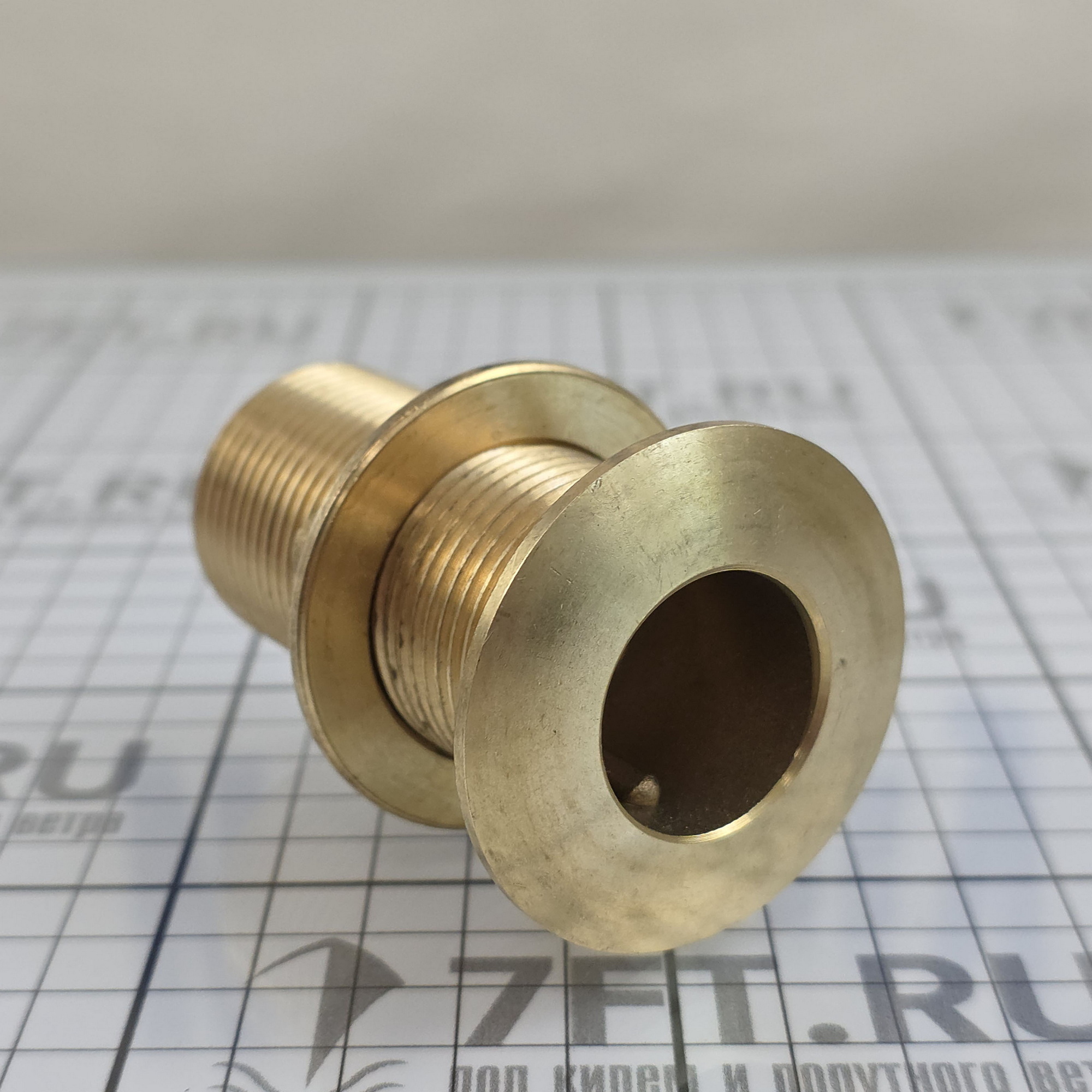 Купить Кингстон Guidi Marine 1255#100006 Ø25x75мм резьба 1” из латуни 7ft.ru в интернет магазине Семь Футов