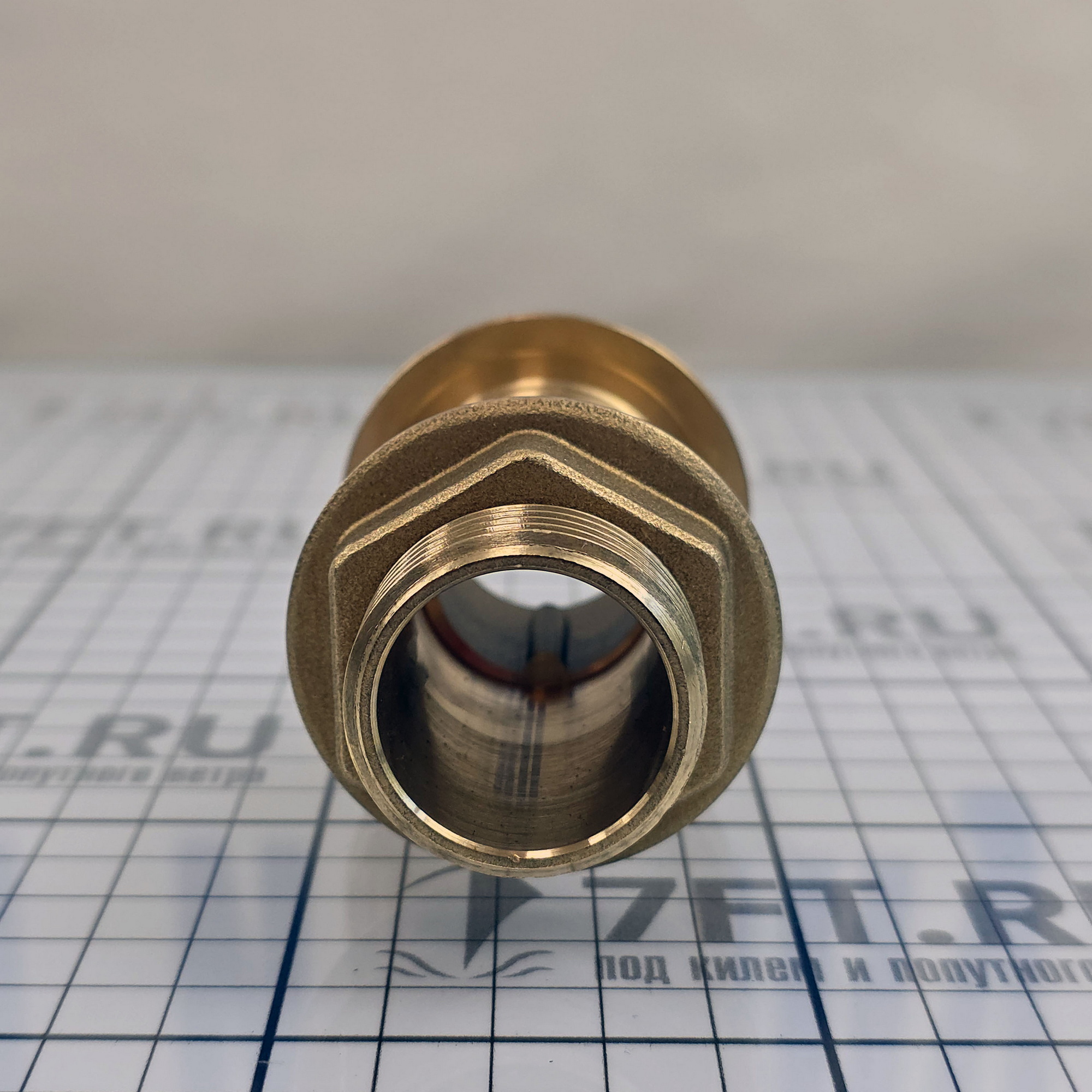 Купить Кингстон Guidi Marine 1255#100006 Ø25x75мм резьба 1” из латуни 7ft.ru в интернет магазине Семь Футов