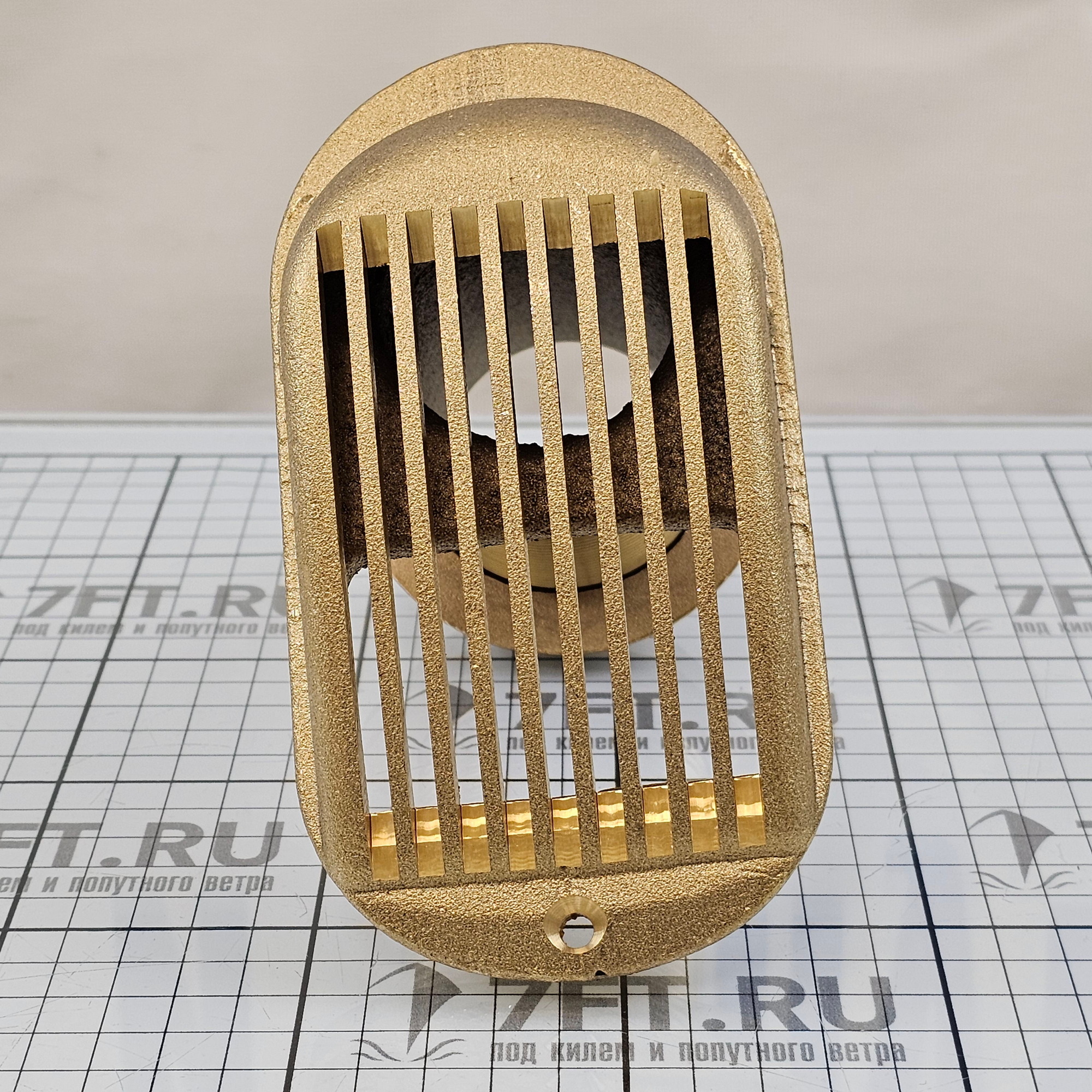 Купить Кингстон с обтекателем Guidi Marine 1120#100009 154х84х142мм под шланг Ø50,8мм (2") из латуни 7ft.ru в интернет магазине Семь Футов