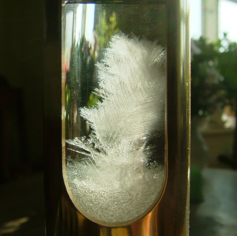 Купить Барометр Delite Stig Larsen Stormglass 550405 145 мм из матовой нержавеющей стали 7ft.ru в интернет магазине Семь Футов