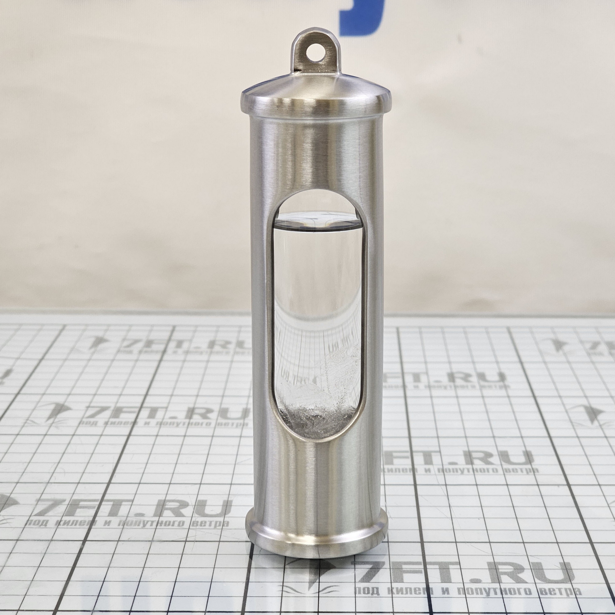 Купить Барометр Delite Stig Larsen Stormglass 550405 145 мм из матовой нержавеющей стали 7ft.ru в интернет магазине Семь Футов