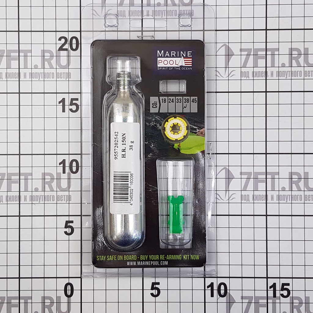 Купить Комплект для перезарядки спасательных жилетов 38 г Halkey-Roberts Alpha & Euro inflator RS380201 7ft.ru в интернет магазине Семь Футов