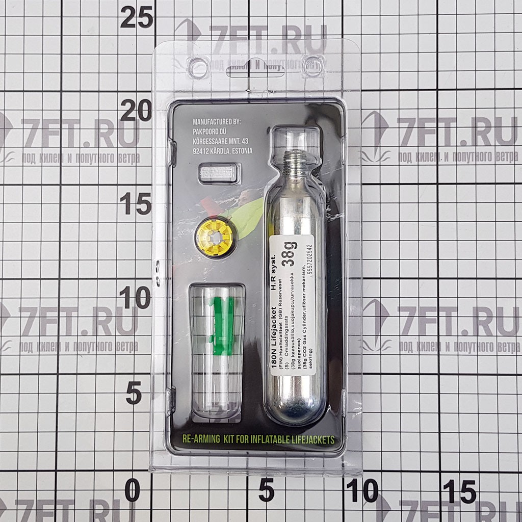 Купить Комплект для перезарядки спасательных жилетов 38 г Halkey-Roberts Alpha & Euro inflator RS380201 7ft.ru в интернет магазине Семь Футов