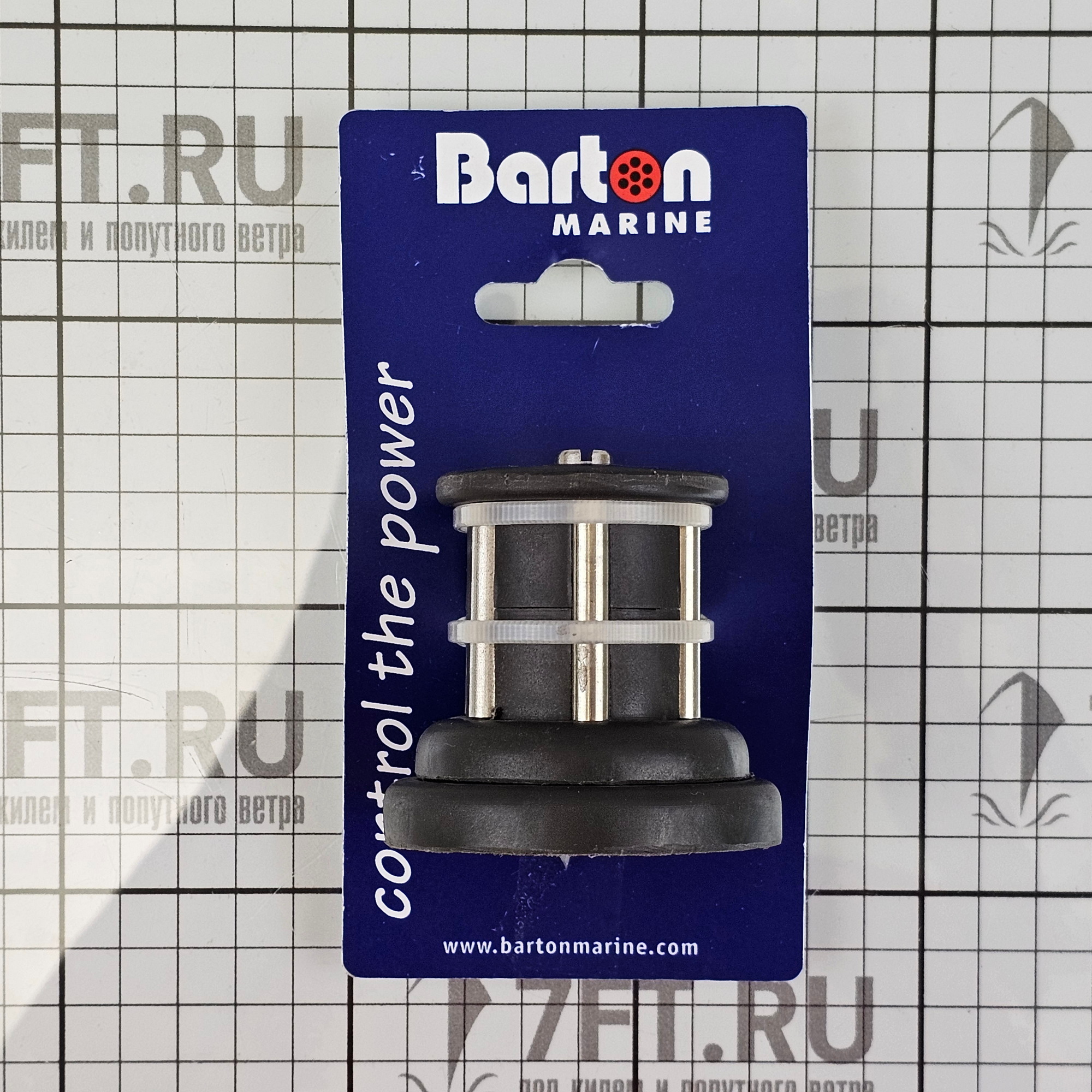 Купить Лебедка шкотовая/яхтенная Barton Marine 21100 64 x 37 мм  7ft.ru в интернет магазине Семь Футов